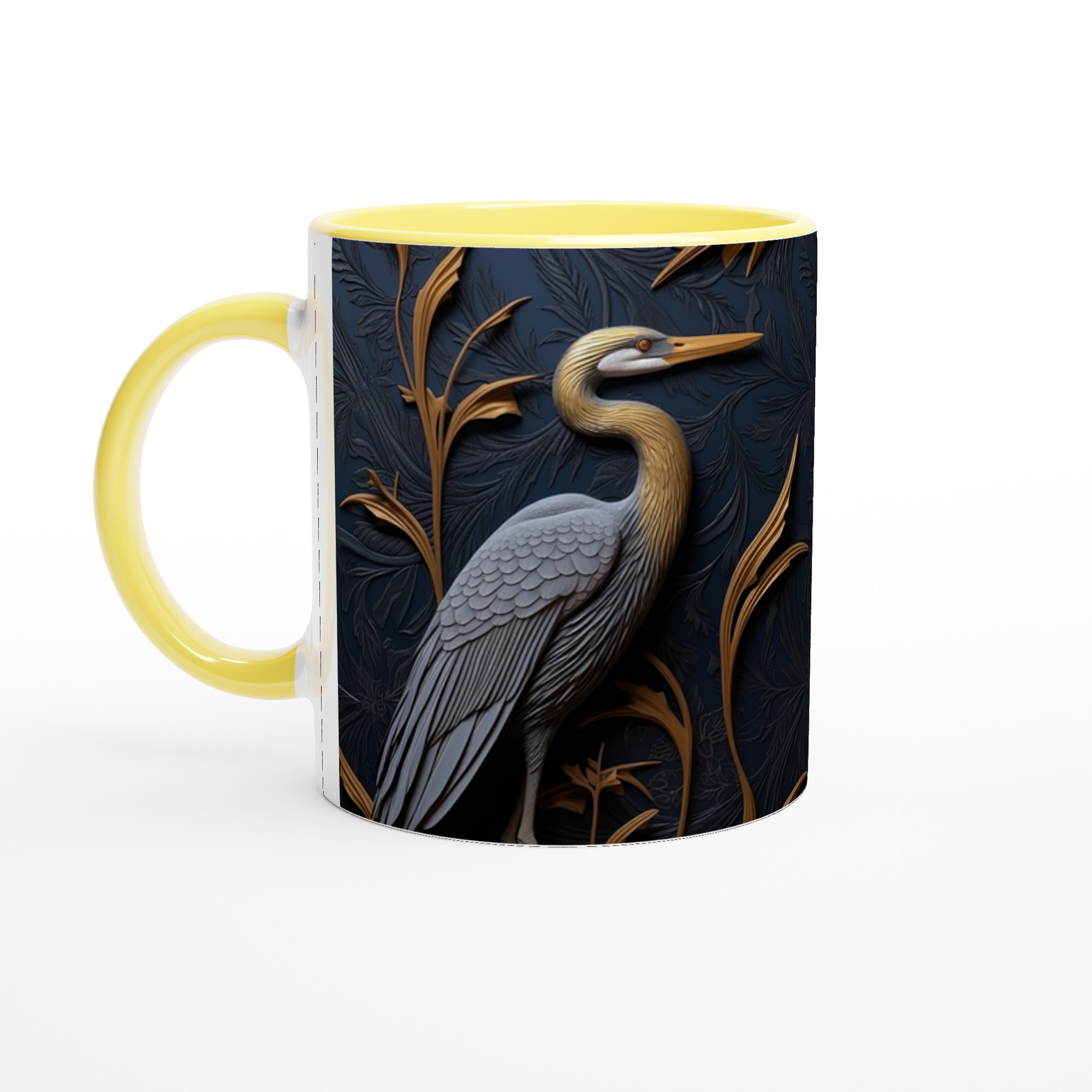Lyxig Mugg "Svanen i Guld" – Eleganstryck, Välj Bland Flera Färger, 11oz Keramik 5 9cf221a2-4dcd-4acc-9165-596eb1d6f38b