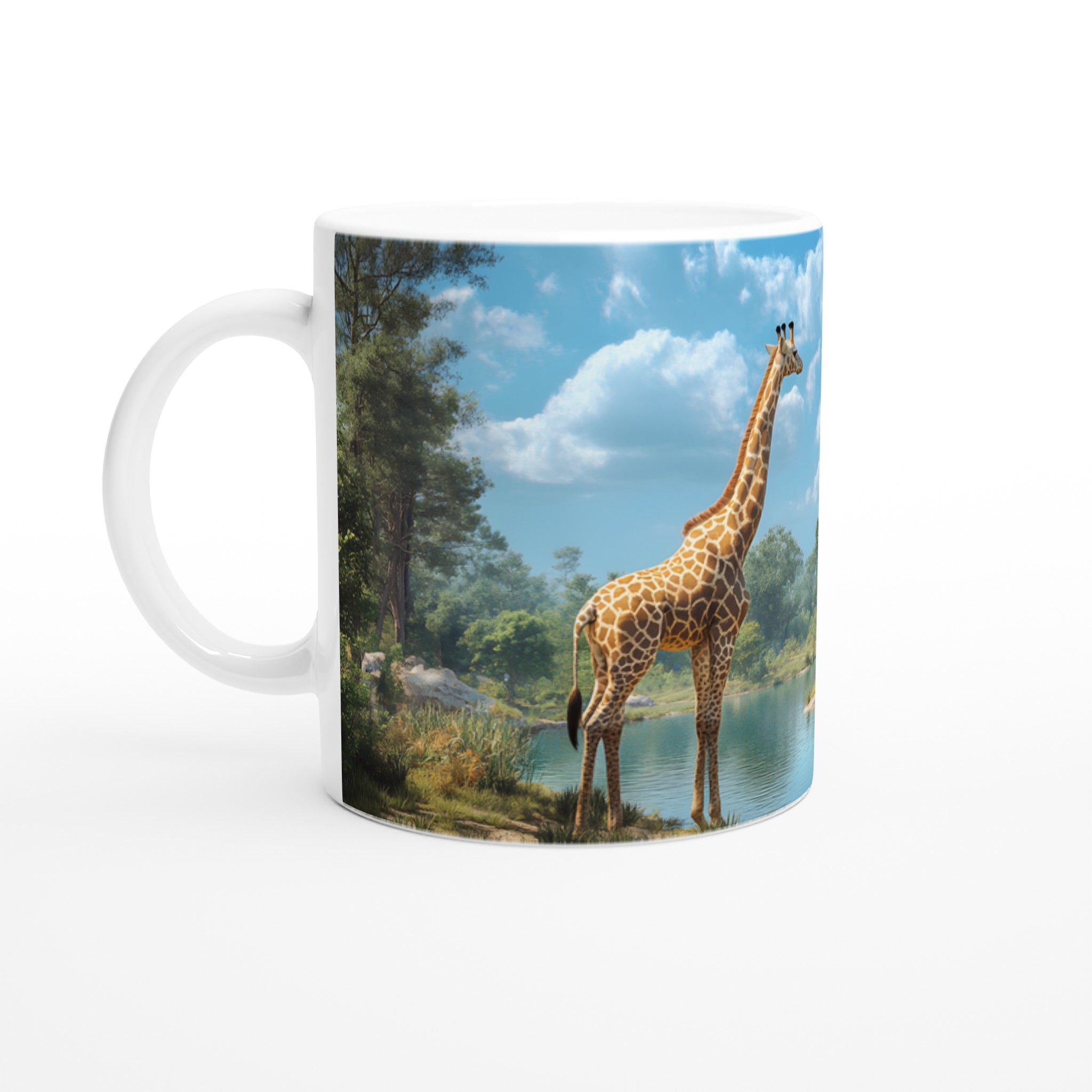 Giraffe Safari Mugg – Levande Djurmotiv på Keramikmugg i Flera Färger 1 9d20c772-f3a3-4e01-baed-820dabb13dec