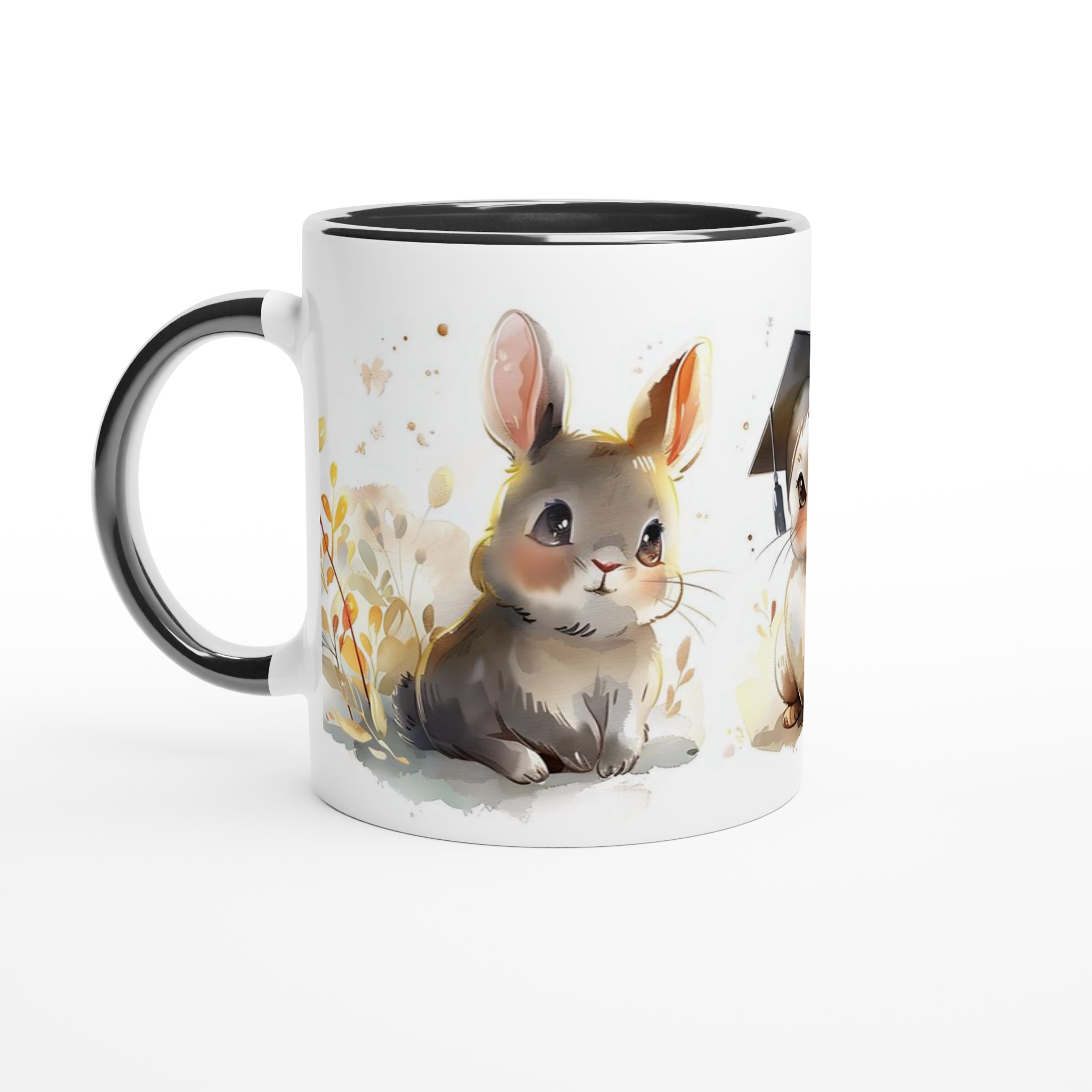 Söta Akvarellkaniner Mugg – Charmig 11oz Keramikmugg i Valfri Färg 7 9dadd018-4c58-4d19-92a3-17a5cb49d604