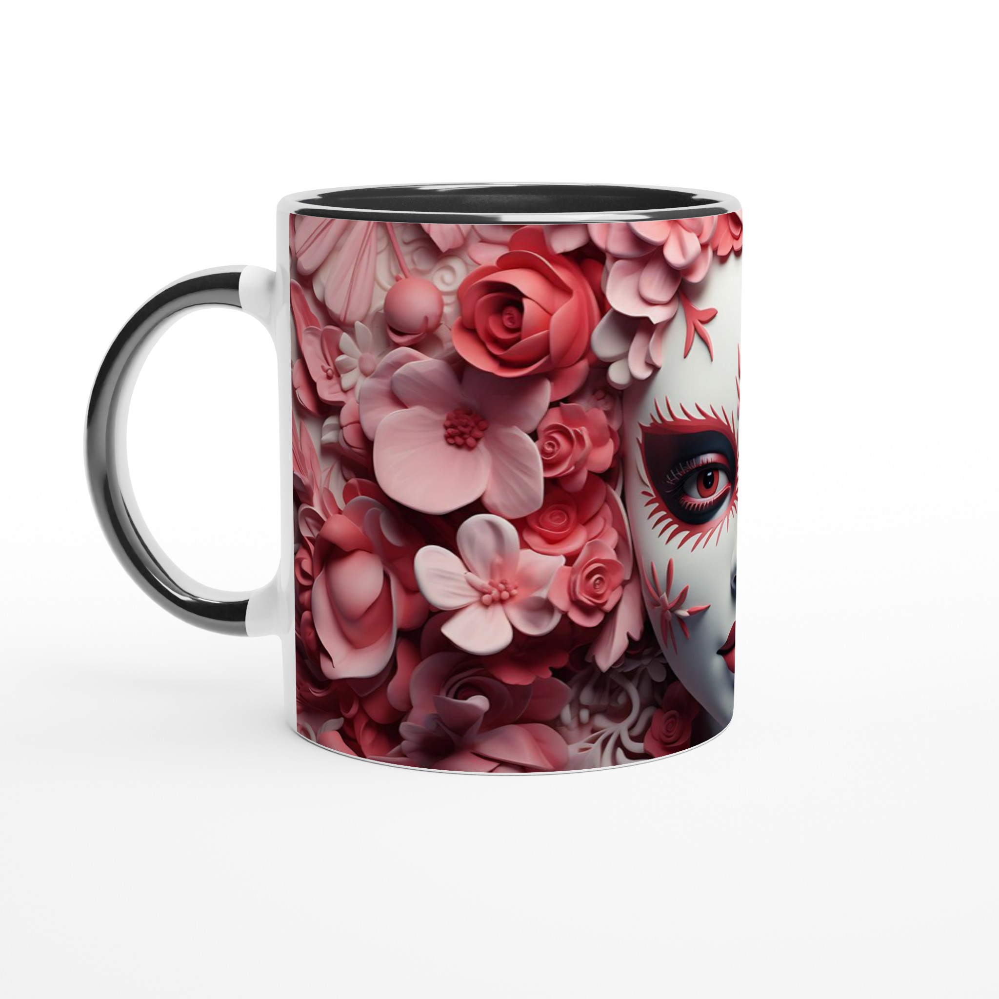 Förförisk Flora 11oz Keramikmugg – En Skönhet att Avnjuta, i Ditt Val av 7 Livfulla Färger 8 9e18fb68-5adf-4251-8f7a-9bfacc2d2fc7