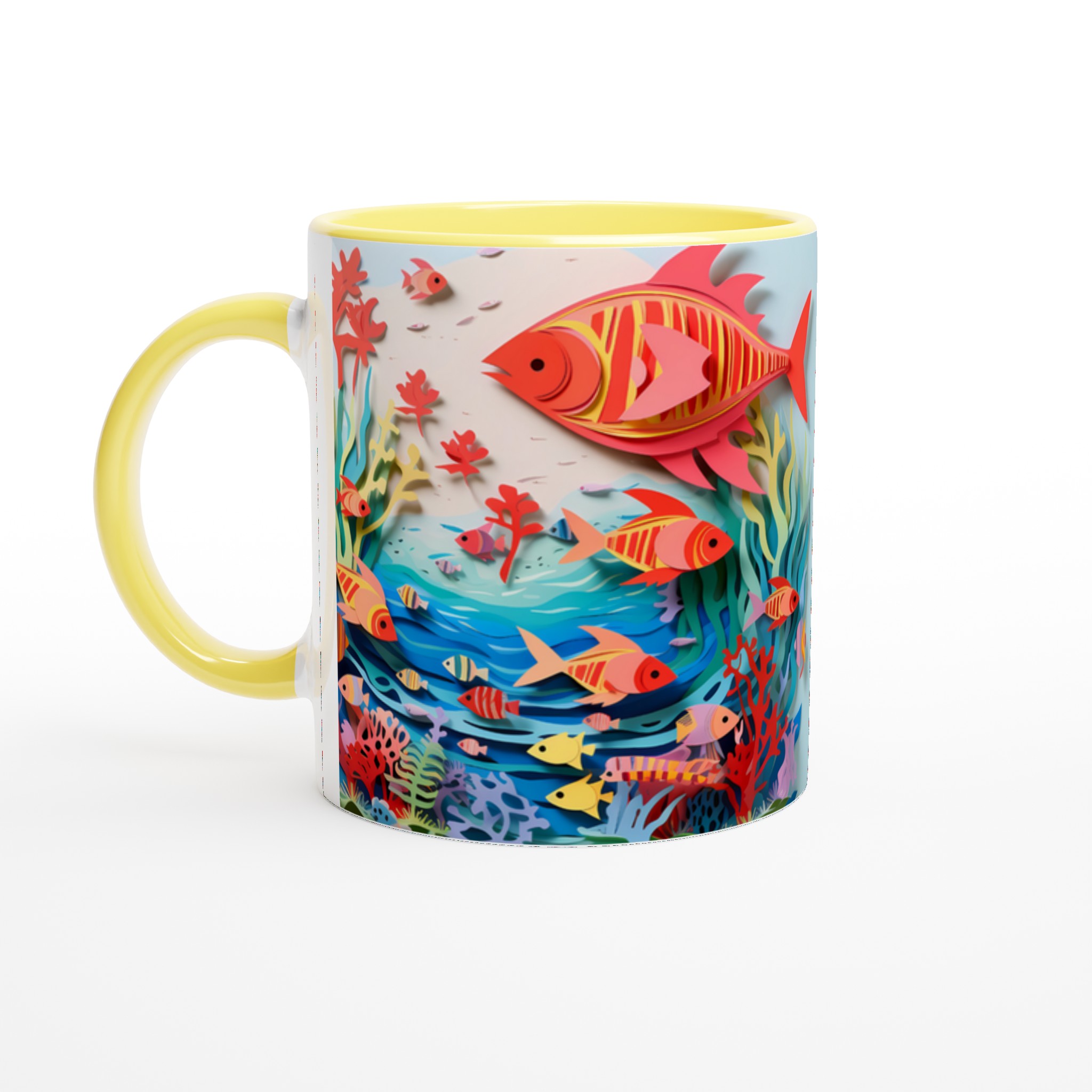 Oceanisk Drömmugg: Färgstark Keramikmugg i 7 Nyanser för en Levande Kaffestund 5 9e34fbd3-353e-48e7-9714-57a8d42465a0