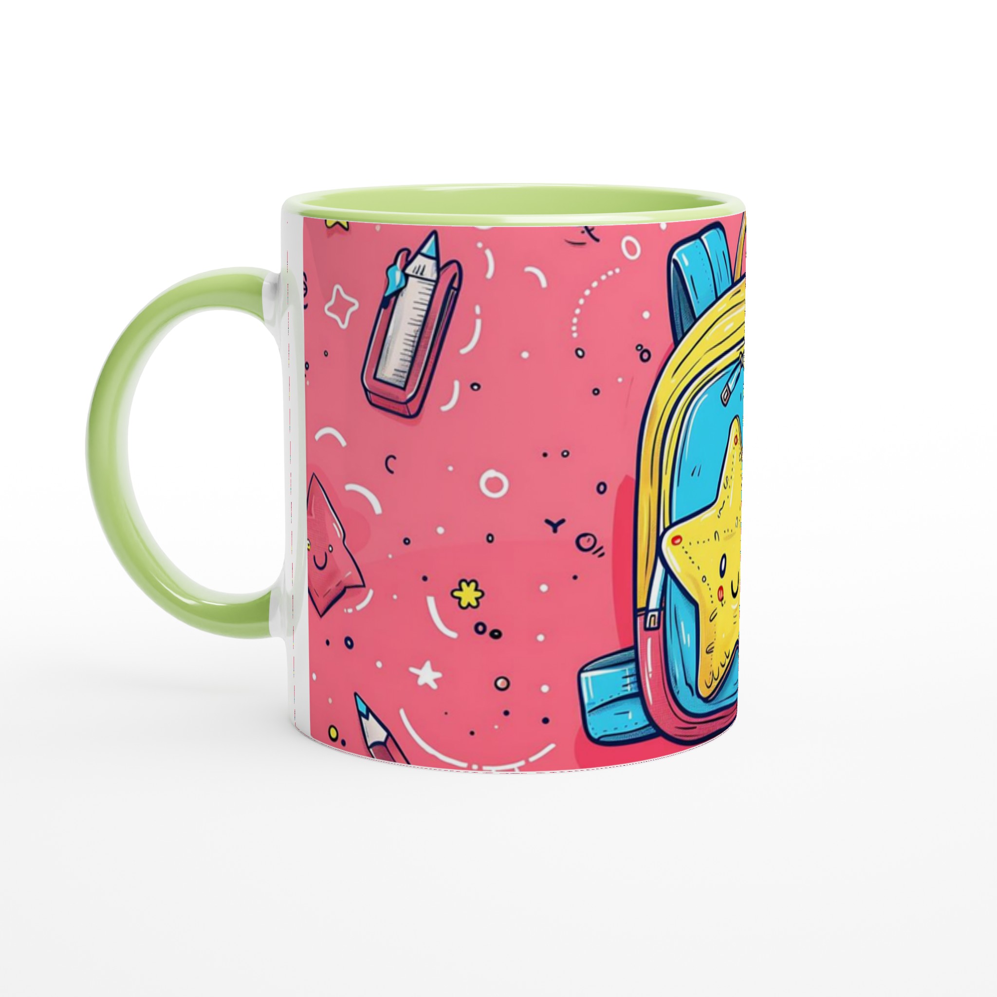 Stjärnklar Skolstart! 11oz Keramisk Mugg för Små Hjältar – Välj bland 7 Lekfulla Färger 3 9ee22514-b82b-4b3f-a62e-7482bd991ad9