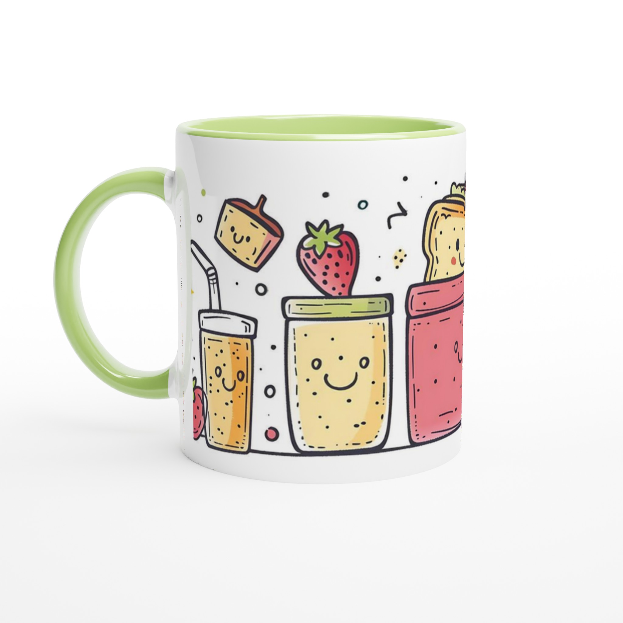 Glad Frukt & Lunchbox Keramisk Mugg – Färgglad och Charmig 11oz Kaffekopp för En Lekfull Vardag 3 9ef92da4-f70b-47a3-95ae-9a635e7790df