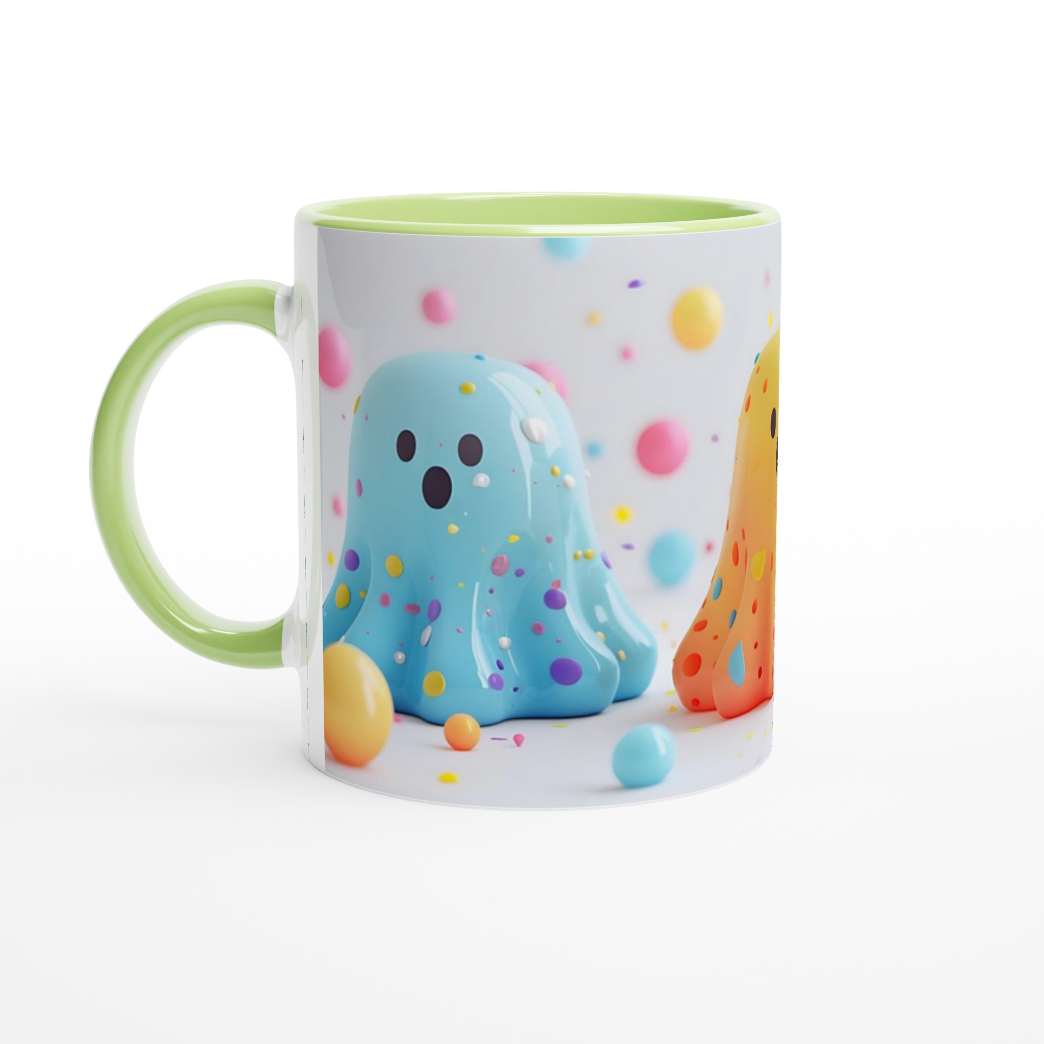Mångfärgad glad spökmugg – 11oz keramisk mugg för barn och lekfulla själar 3 9f39bc53-c668-4e5e-81d4-28dba2c19bf1