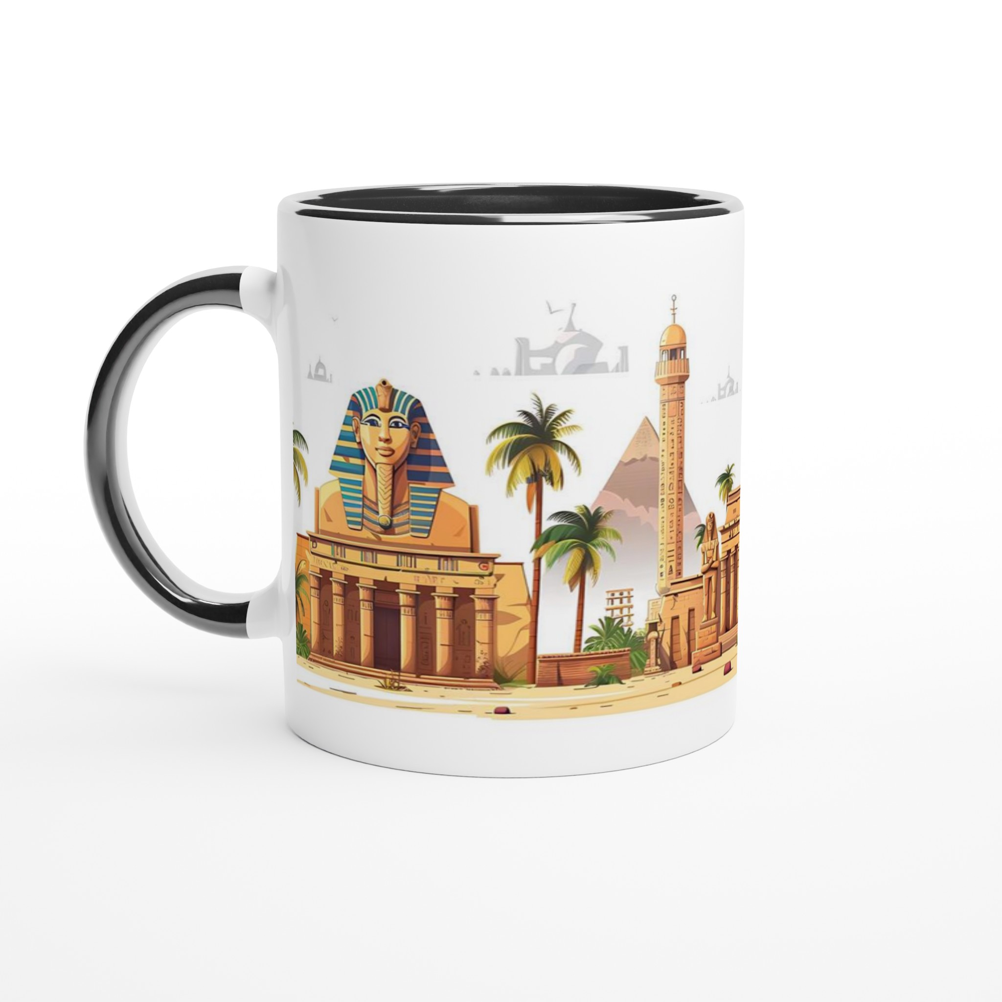 Egyptisk Horizon Mugg: Pyramider, Faraoner & Palmer – Välj din Färg! 7 9fc7c727-4706-43b8-9785-55ca0683d88d