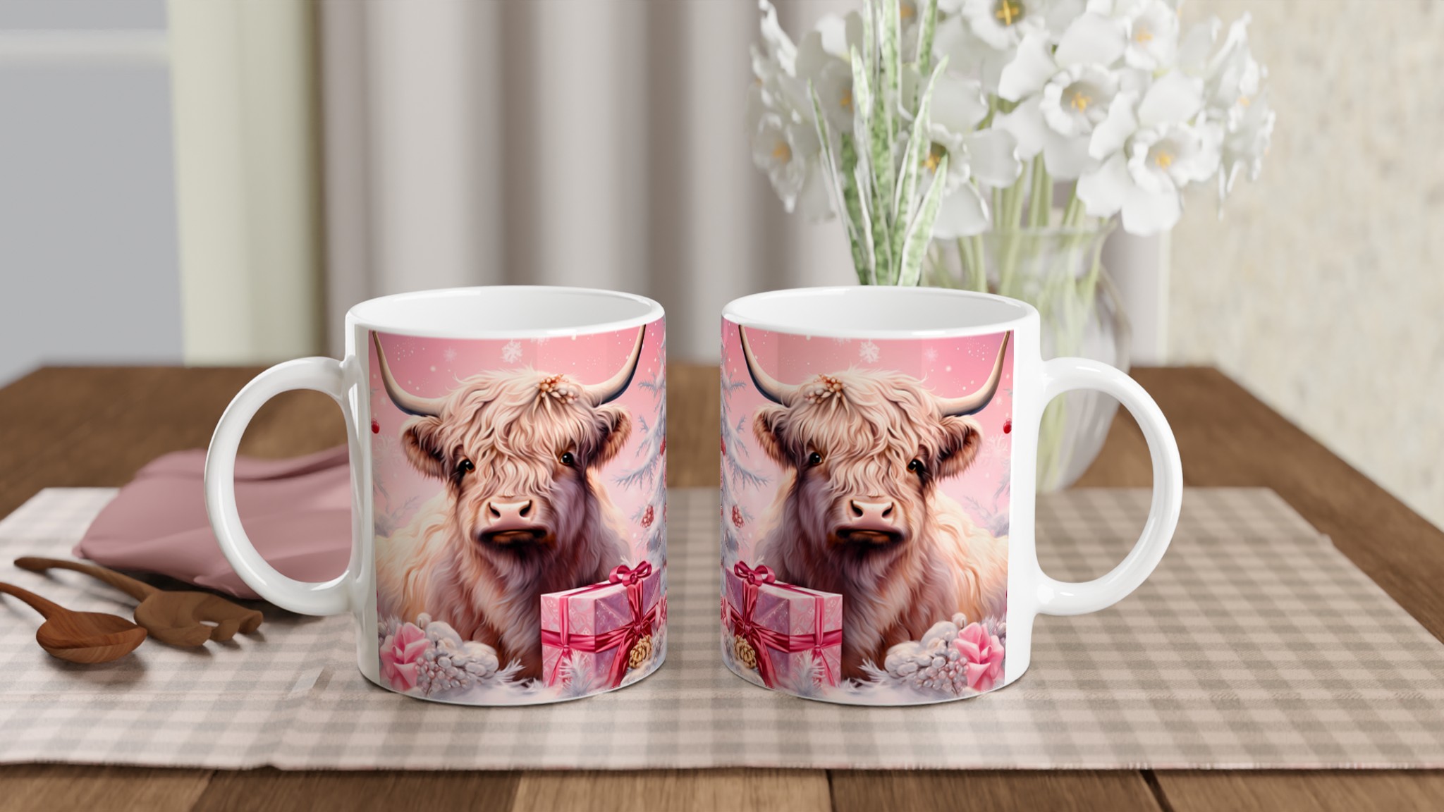 Mysig Vinterfjällko Mugg - Rosa Juldröm i Keramik | 11oz Presentmugg i Flera Färger 10 9fdc9f54-3ff9-4a0c-822d-a9e95912db94