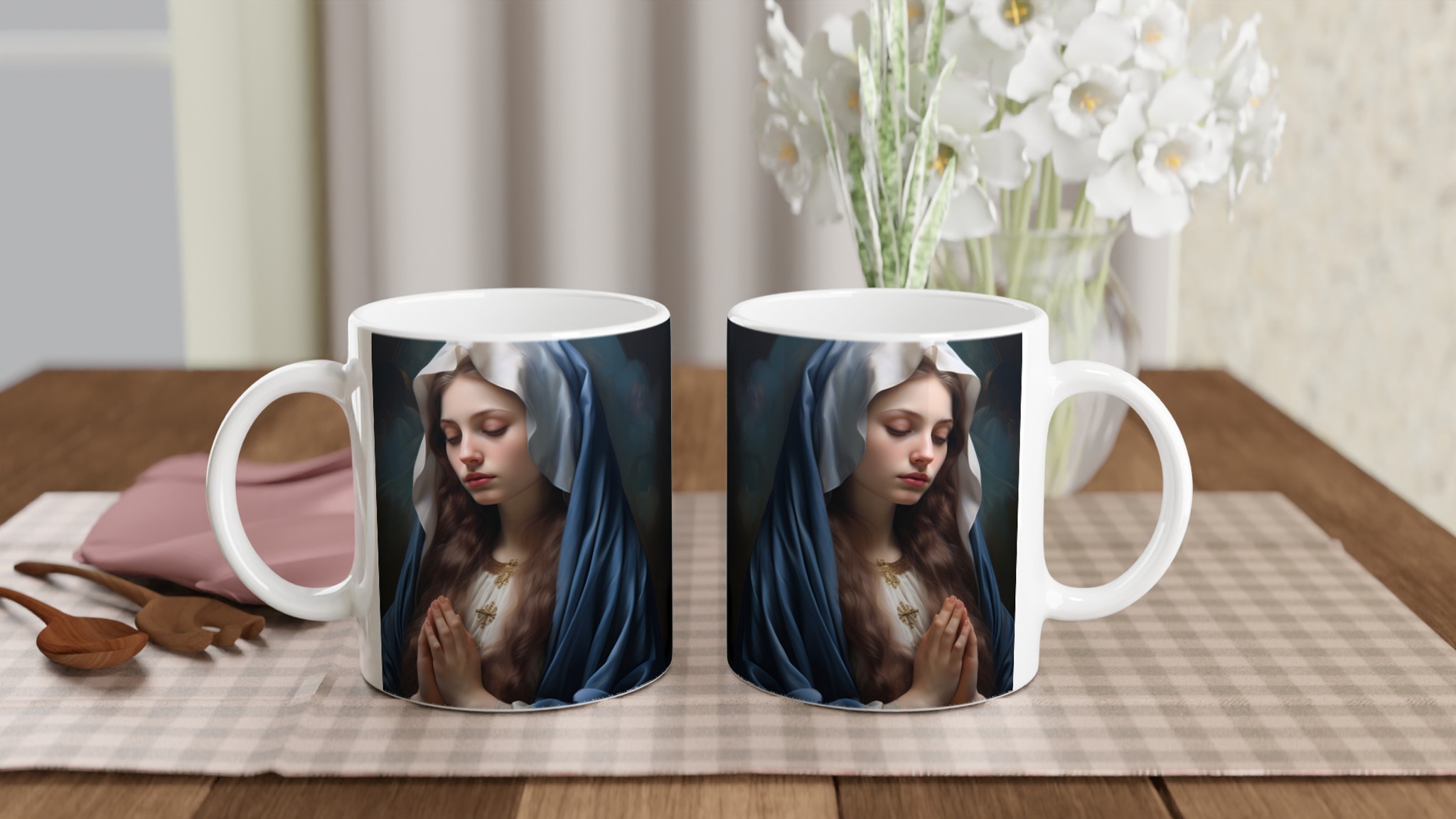 Madonna Inspirerad Keramikmugg – En Kärleksfull Gåva i Valfri Färg, 11oz 10 9ff29417-825c-4ed8-92c8-17da4ef7dc21
