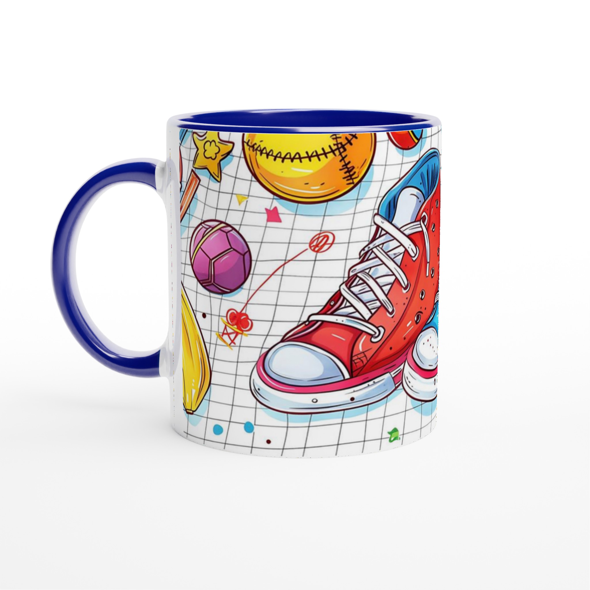 Retro Sporty Sneaker Mugg – Lycklig Barndomsnostalgi i Färg! 4 9ffaecac-d485-452a-8c23-6618c3573e33