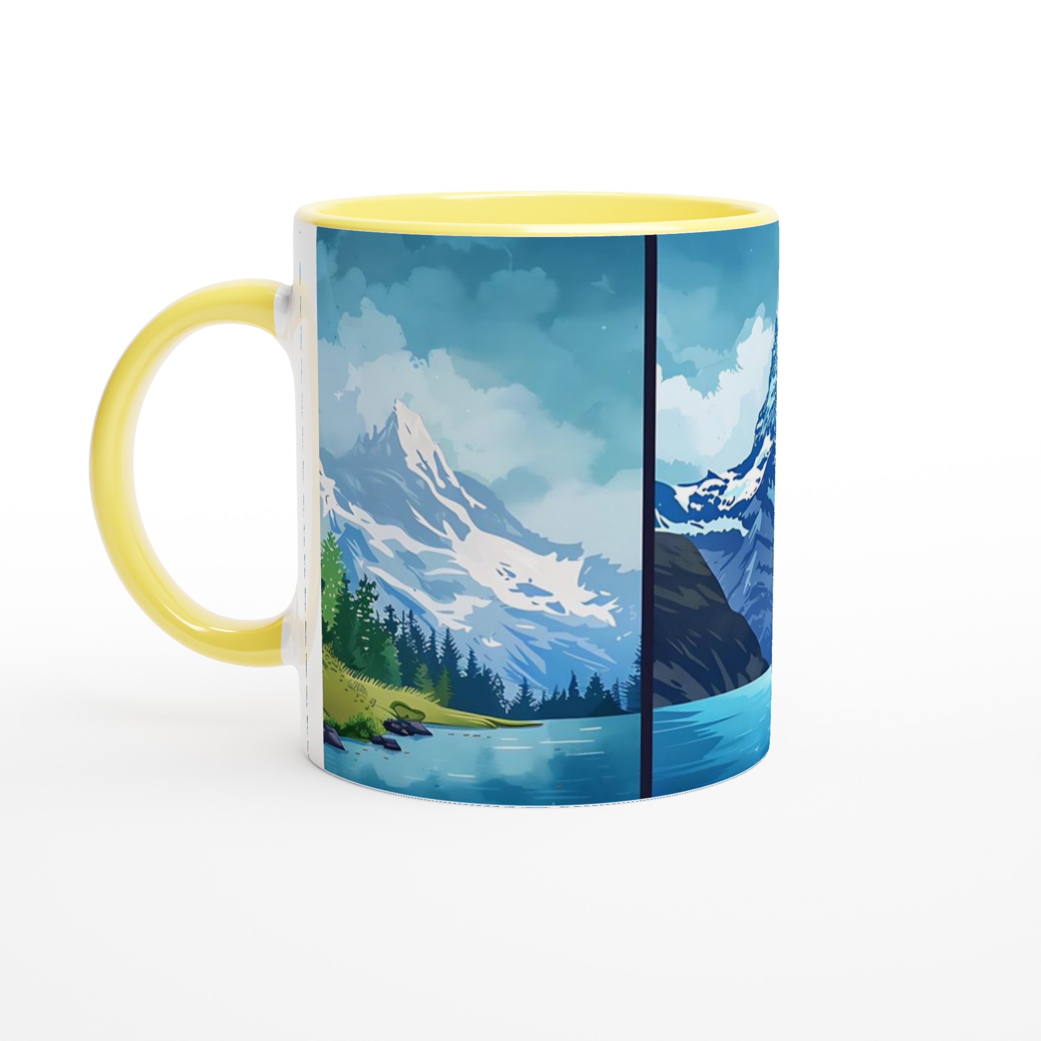 Minimalistisk Bergsvy 11oz Keramikmugg - Skandinavisk Design i Flera Färger 5 a02a6dd7-9103-4bb3-bc45-2941a43a0461