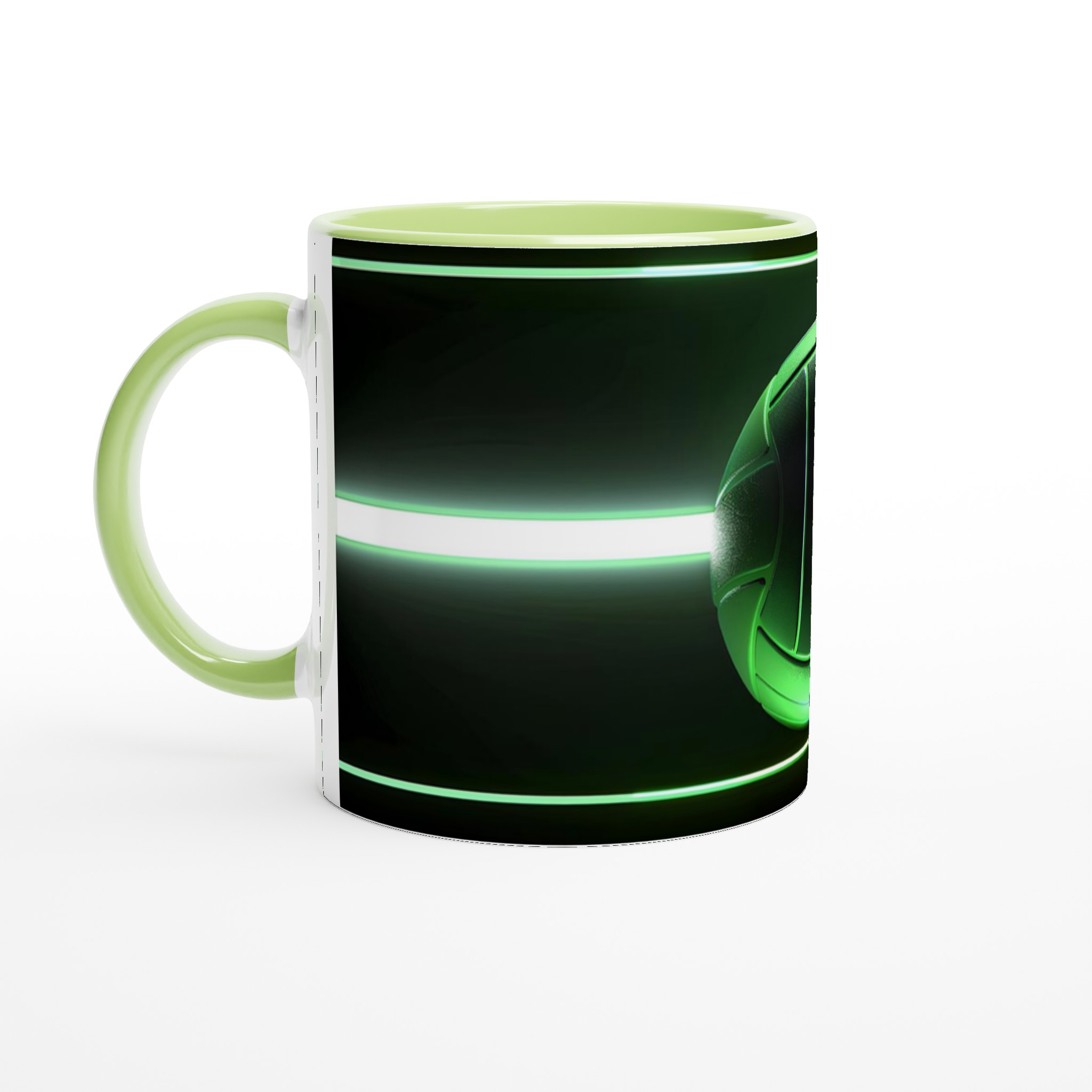 Neon Volley – 11oz Keramisk Mugg: Låt ditt motiv glöda i ett spektrum av färger! 3 a0557b75-74e7-4d3f-bee9-513bafcc2726