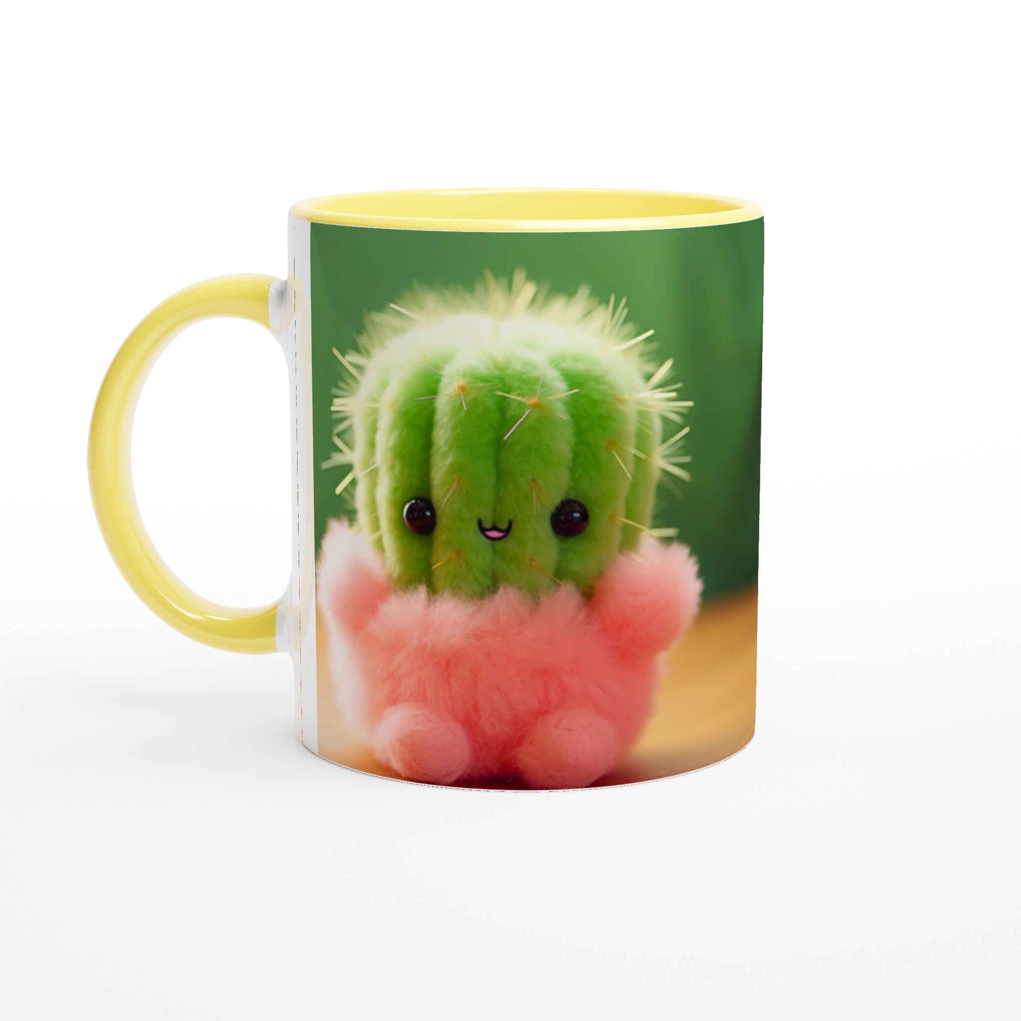 Söt Kaktusmugg – 11 oz Keramisk Mugg för Glädjefyllda Fikamoment, Tillgänglig i Flera Färger 5 a1bb75f0-2a76-4fb7-9ab9-8a7dfad6fea7