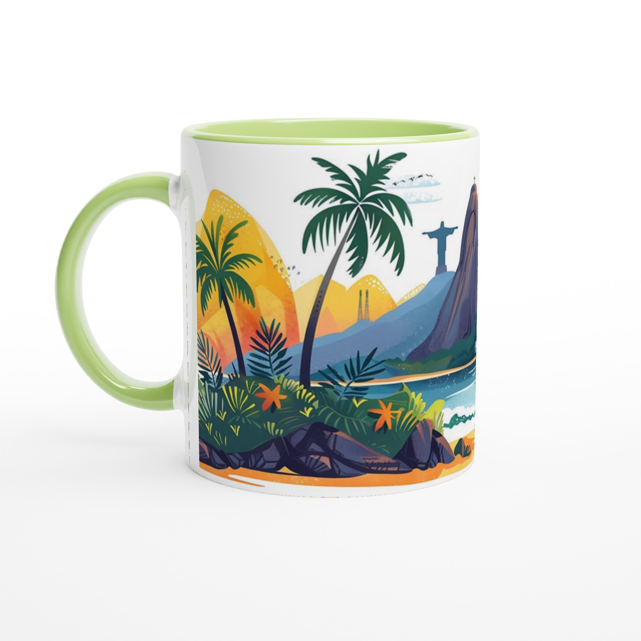 Rio De Janeiro Semestermugg: Fånga Solnedgången och Tropiska Vyer i 11 oz Keramik 3 a2059fc4-7282-4a05-88f0-412a9a6106d6