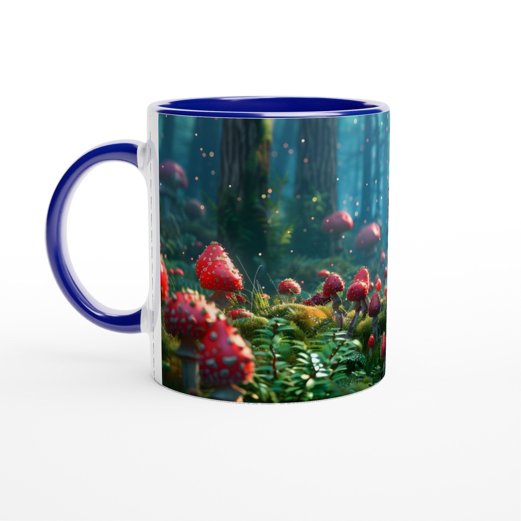 Fairy Forest Fantasy Keramikmugg – Drömsk Amanita Motiv i 11oz för din Kaffestund 4 a20cdaf5-5dda-45b3-a41f-a66ba130c0b0