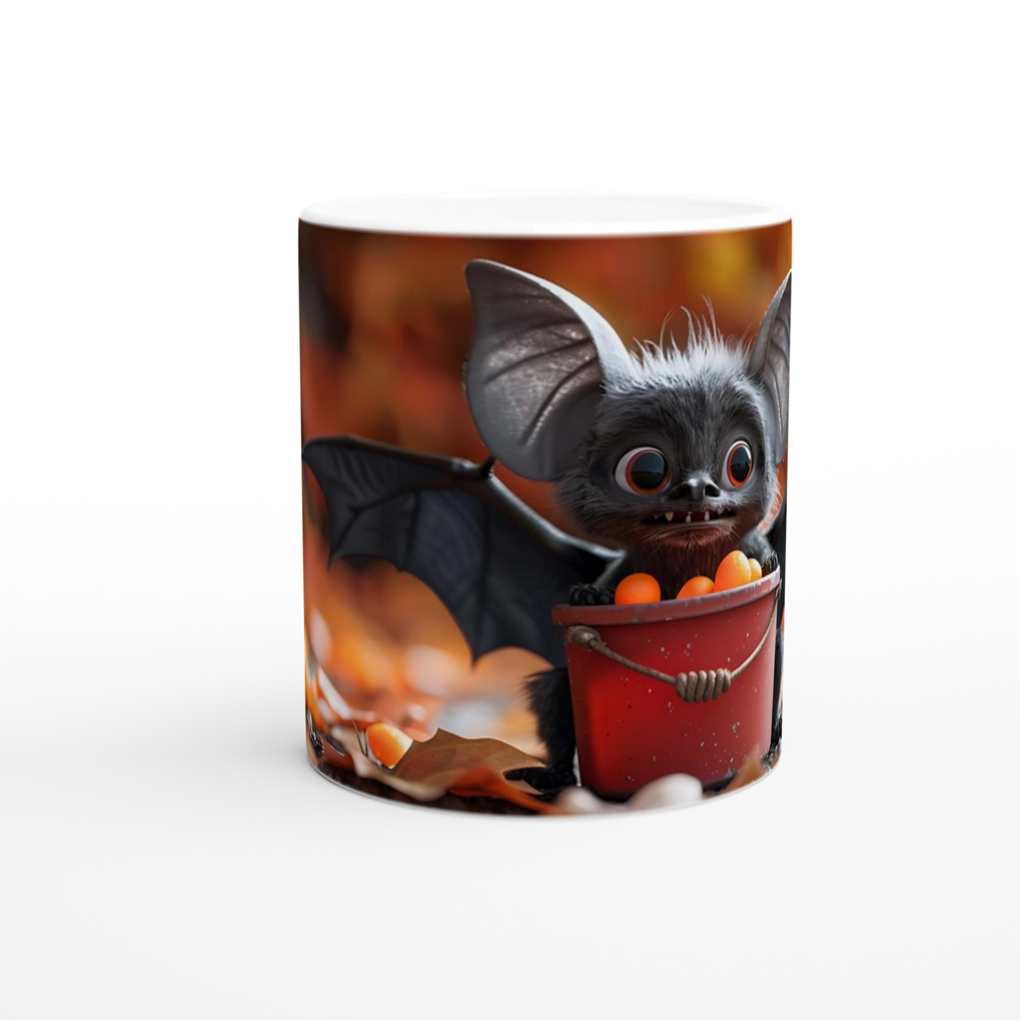 Söt Fladdermus Halloween Mugg – Perfekt för Höstmys & Bus eller Godis-Känsla, Välj din färg! 8 a23a9bdc-4e76-49fe-92fa-7631757420c7