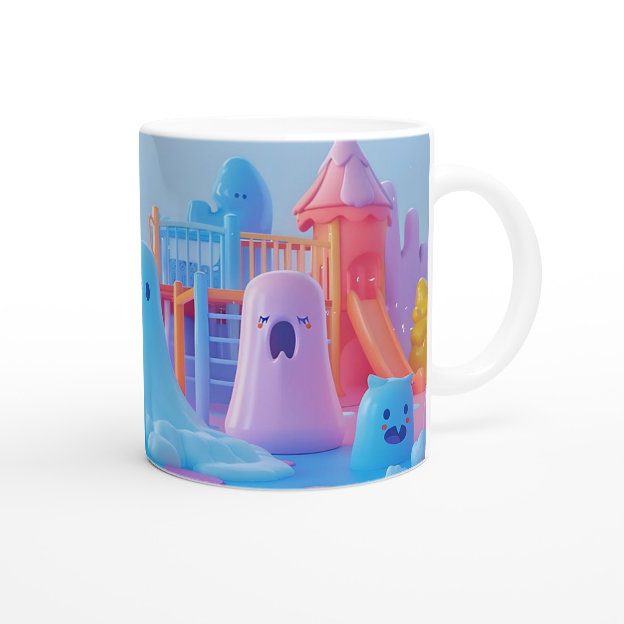 Pastellfärgad Fantasimugg: 11 oz keramisk mugg för lekfulla drömmar, välj din favoritfärg! 9 a2e5ecb0-684b-41a5-912b-1d7f28e31d6f