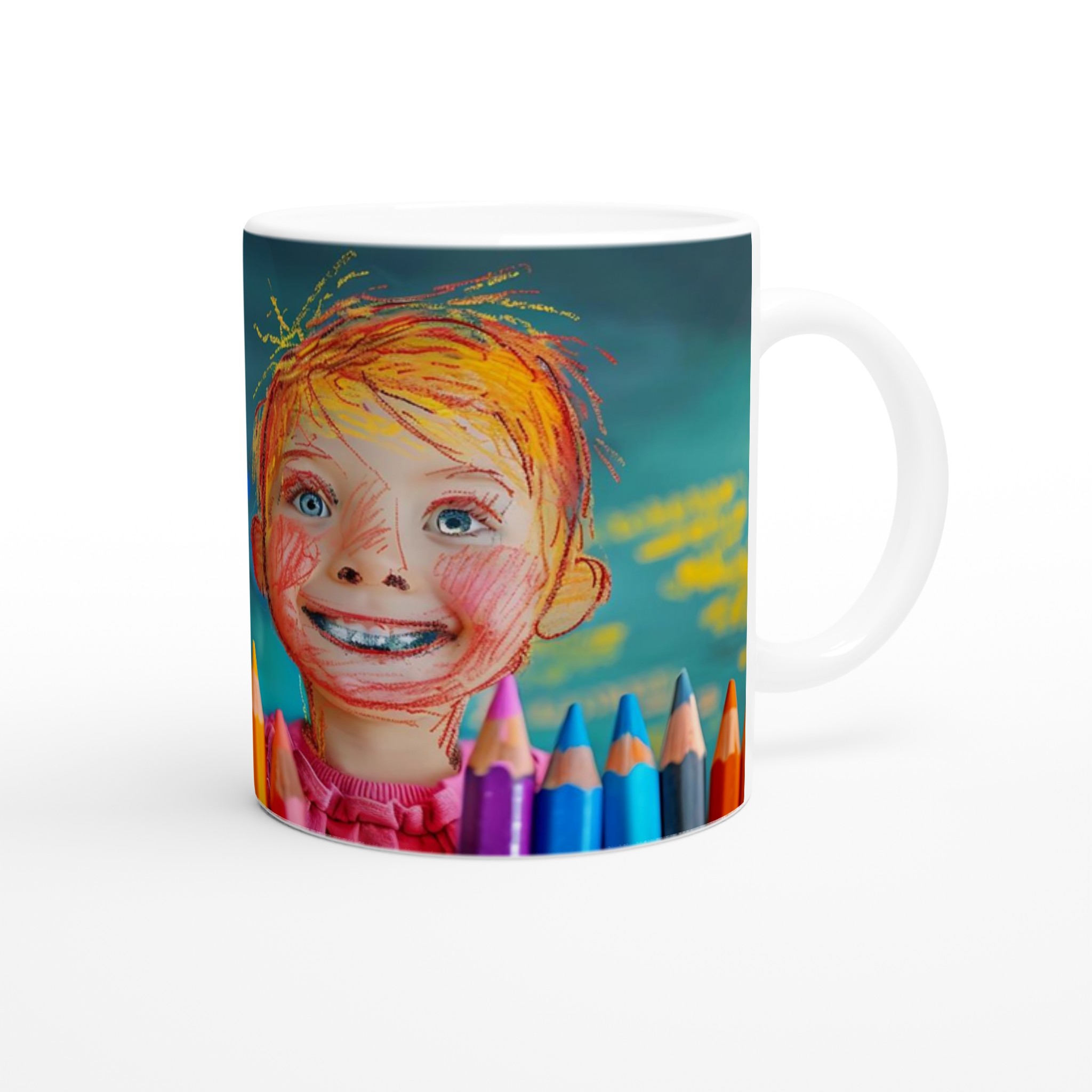 Kreativ Glädje: 11oz Keramisk Mugg för Små Konstnärer – Välj din lekfulla färg! 9 a342df38-34d2-4823-9e18-dfdeb73ba3ea