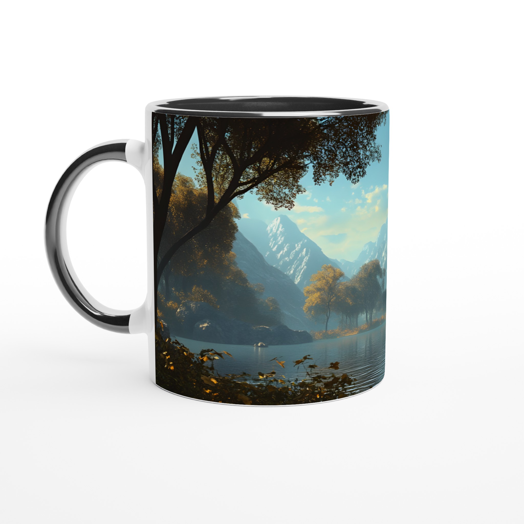 Majestätisk Giraff Vid Bergsjö – 11oz Keramisk Mugg i Valfri Färg 4 a34ebed7-db63-4370-91a1-2aa6b2d111c2