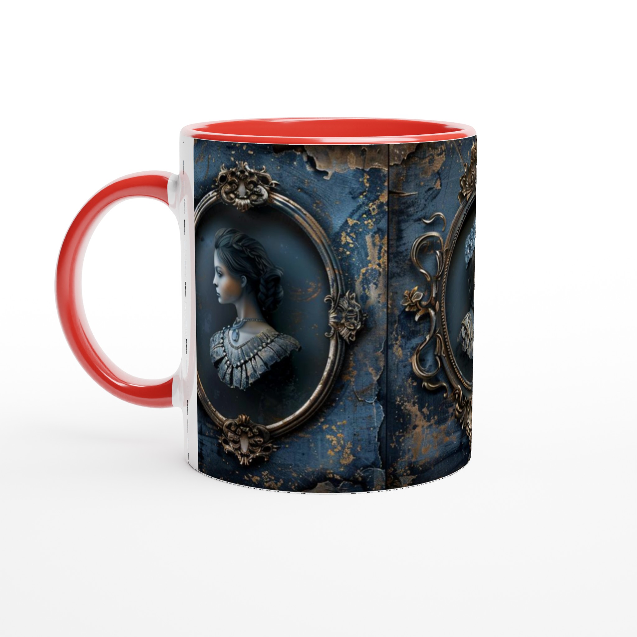 Baroque Elegans Keramikmugg - 11oz Lyxigt Konsttryck i Antik Stil 2 a37b502d-59ad-4008-bc7f-07e74825001c