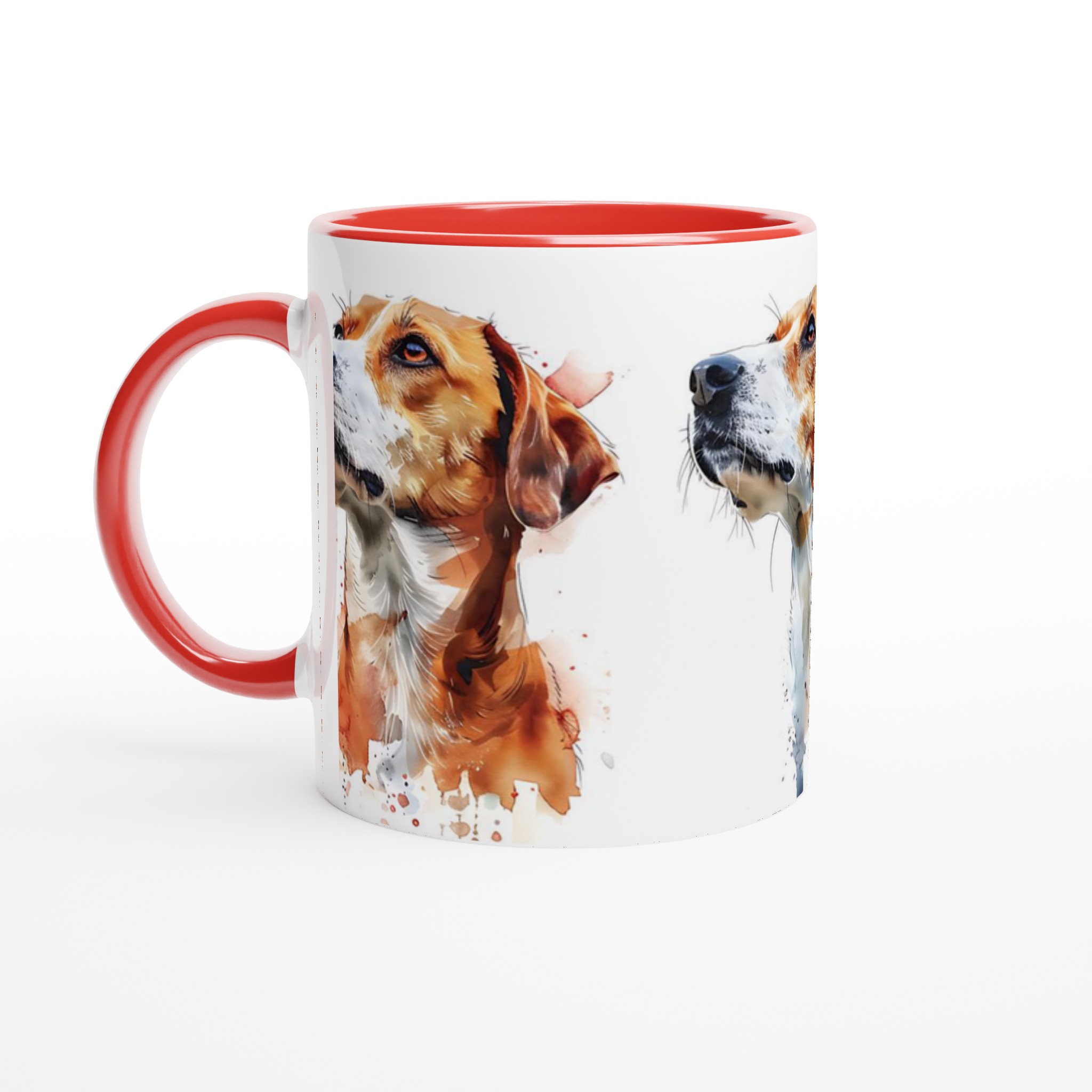 Akvarell Beagle Keramikmugg - Charmig Hundkonst i Klara Färger, Välj Din Favoritmugg 5 a3b2bb5f-6ccf-4275-ad0d-9bdbf71ed8b9