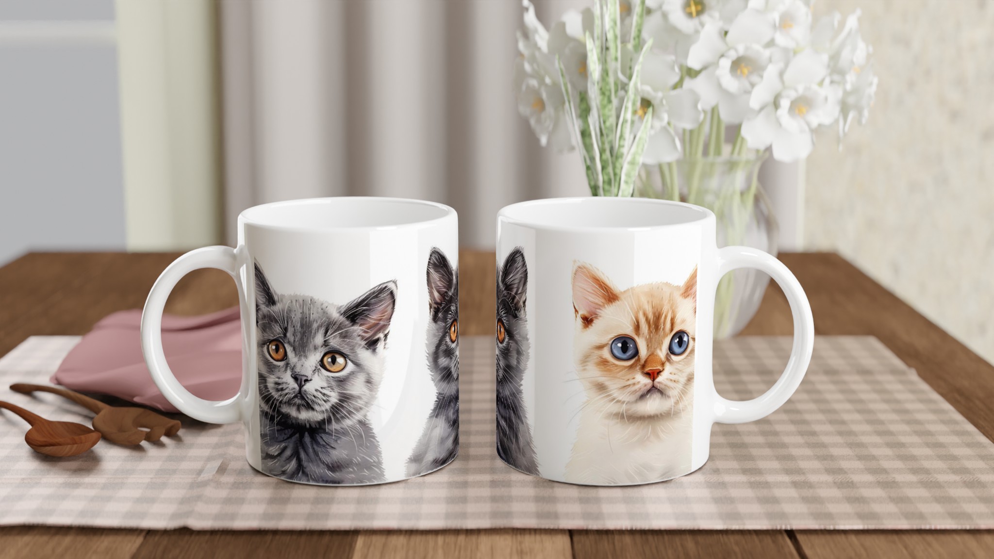 Söta Kattungar Keramikmugg – Din Favorit för Kaffe och Te i Valfri Färg! 10 a3b7feb9-a673-43c3-b489-8a39b26c41ad