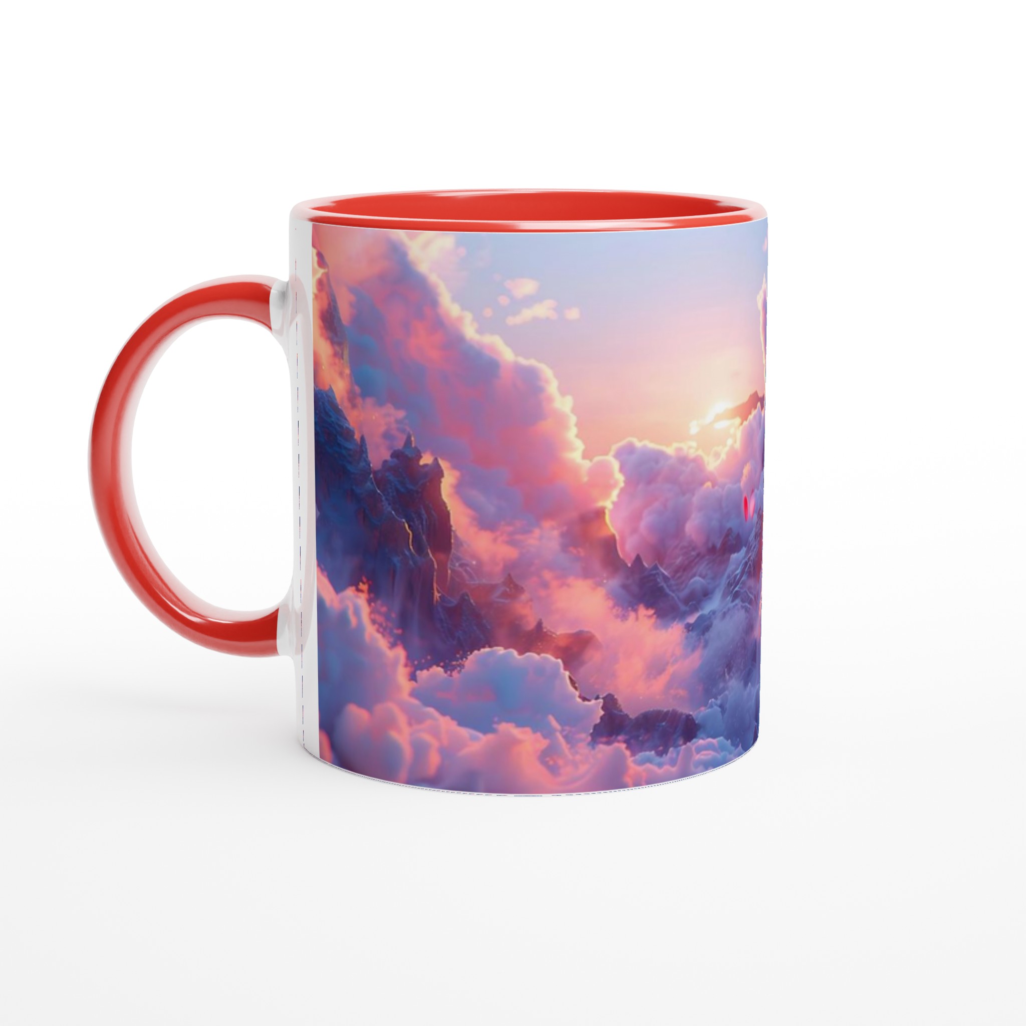 Förtrollad Gryning Keramikmugg – Fantasifull design i mjuka pasteller, 11oz premiumkvalitet 2 a3dfbaa6-2c19-44a3-9785-9a600d1fb4f7