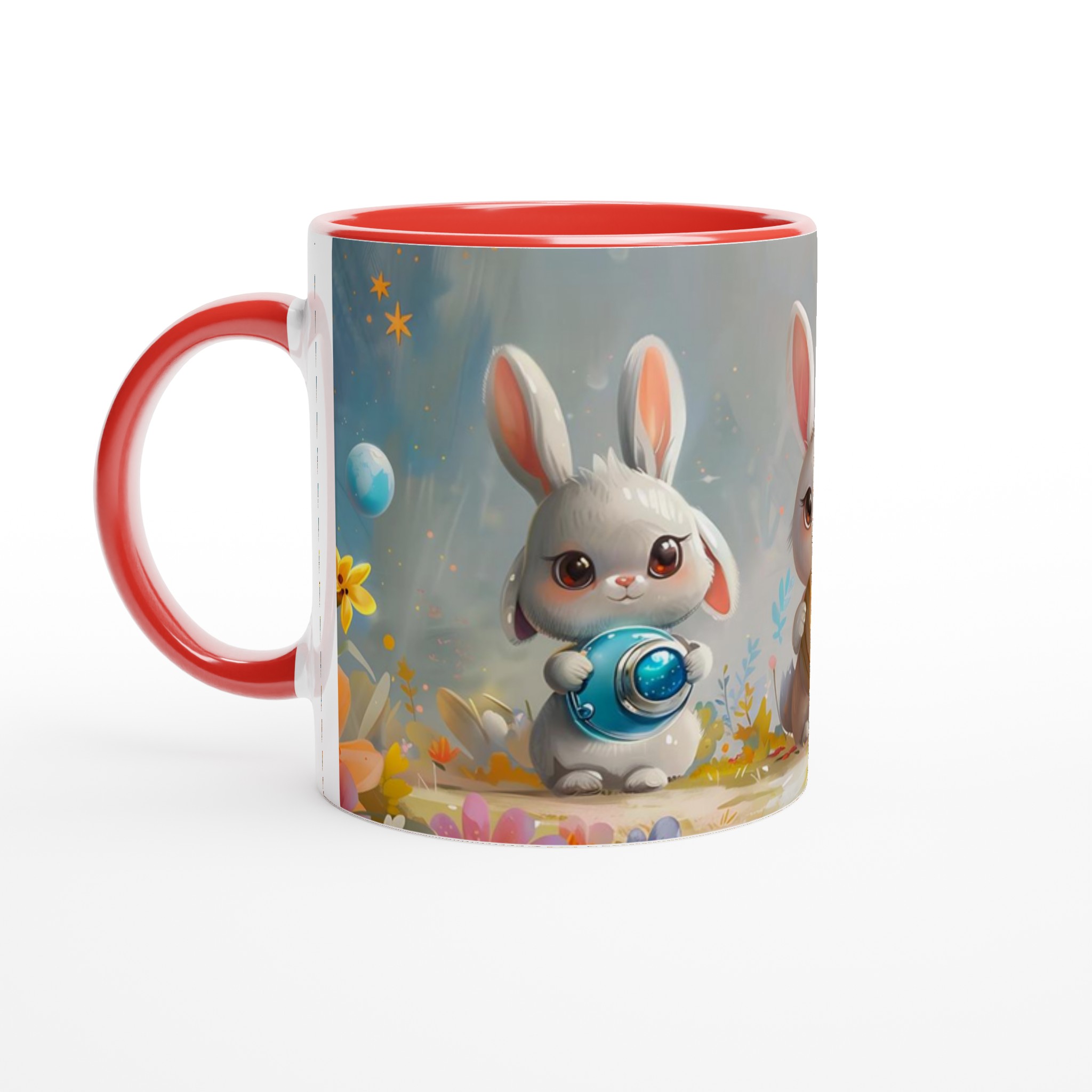 Söta Rymdkaniner Keramikmugg – Magisk 11oz Kaffekopp för Barn & Vuxna i Valfri Färg 2 a3f2c1ac-199f-4631-ae4b-36739790eb2c