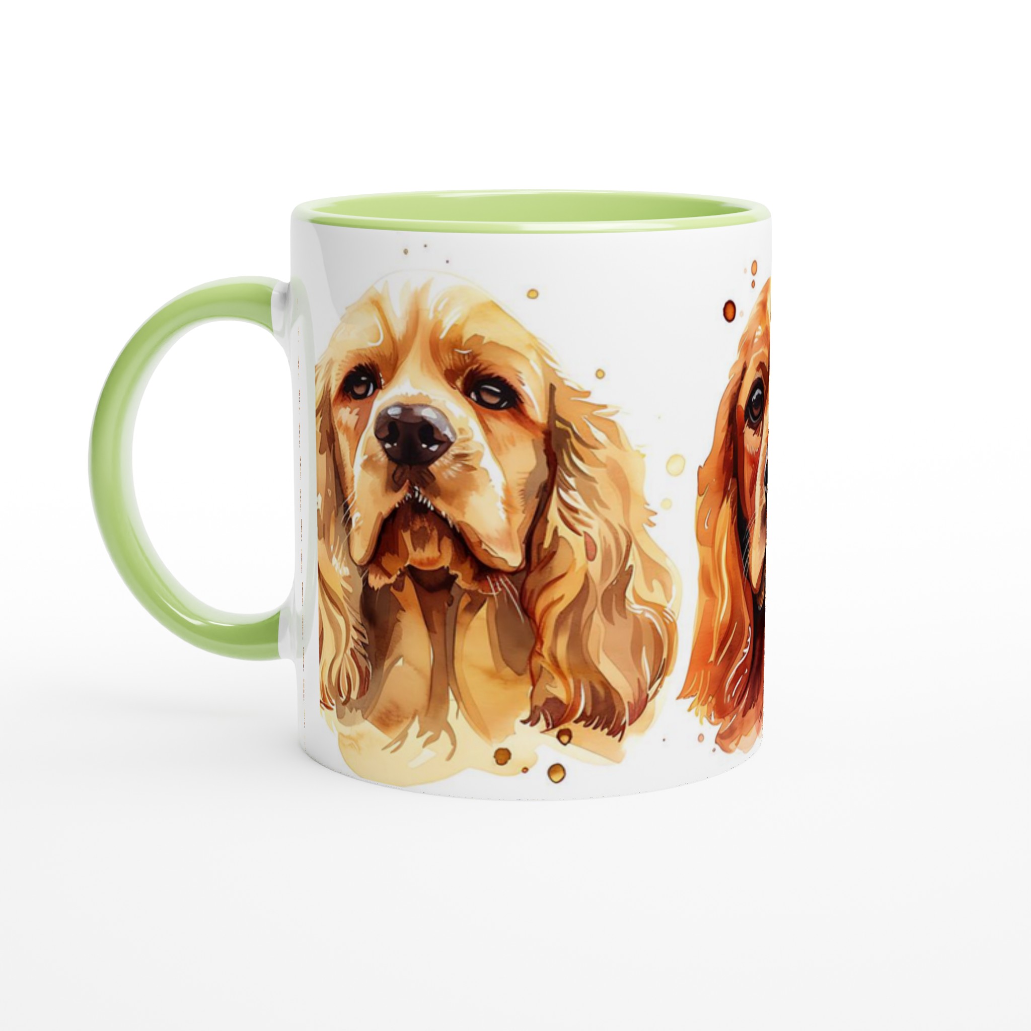 Cocker Spaniel Akvarell Mugg – Personlig Kaffemugg i 7 Färger 6 a4400f5f-f2a7-416e-9f97-79cebb40c14e