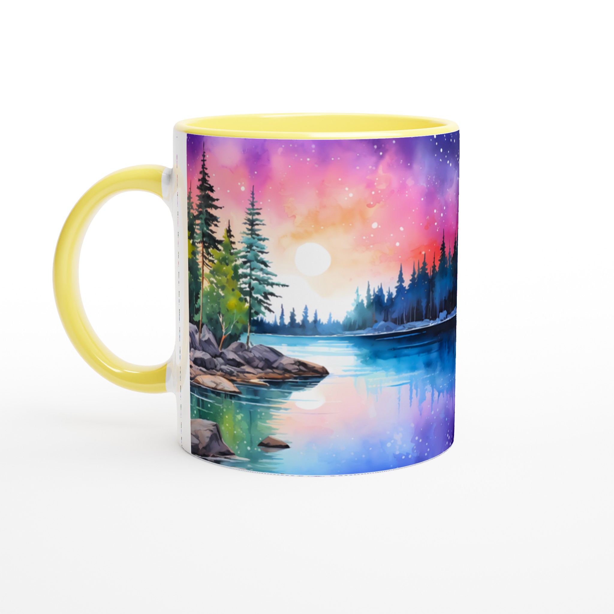 Magisk Skymning Keramikmugg - 11oz, Välj Bland 7 Levande Färger 5 a4430e47-95b8-424d-a405-cffae53e0ae7