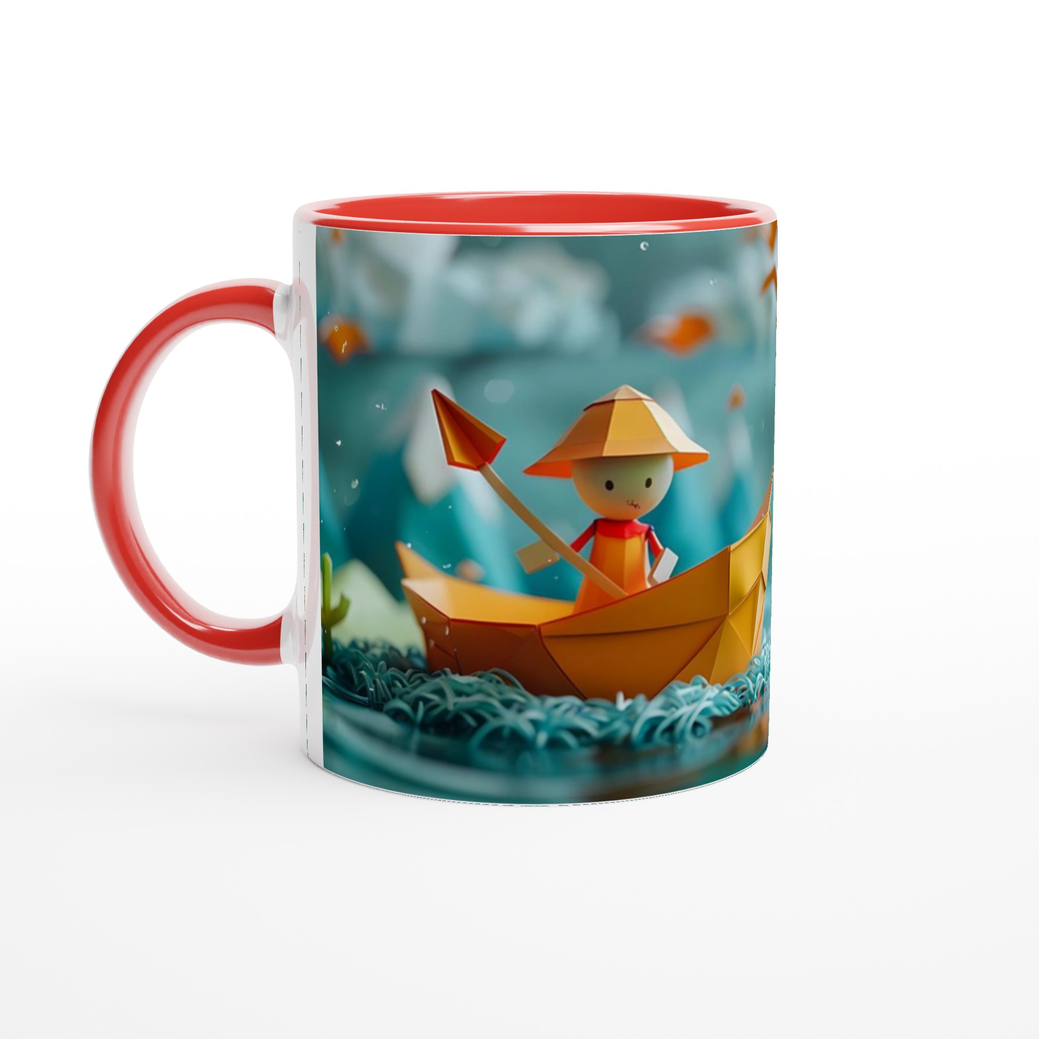 Äventyrlig Mugg: Origami-Inspirerad Design för Drömmare – Välj din Färg! 2 a45a03c5-1ac2-49f4-b543-83a21a59a9fd