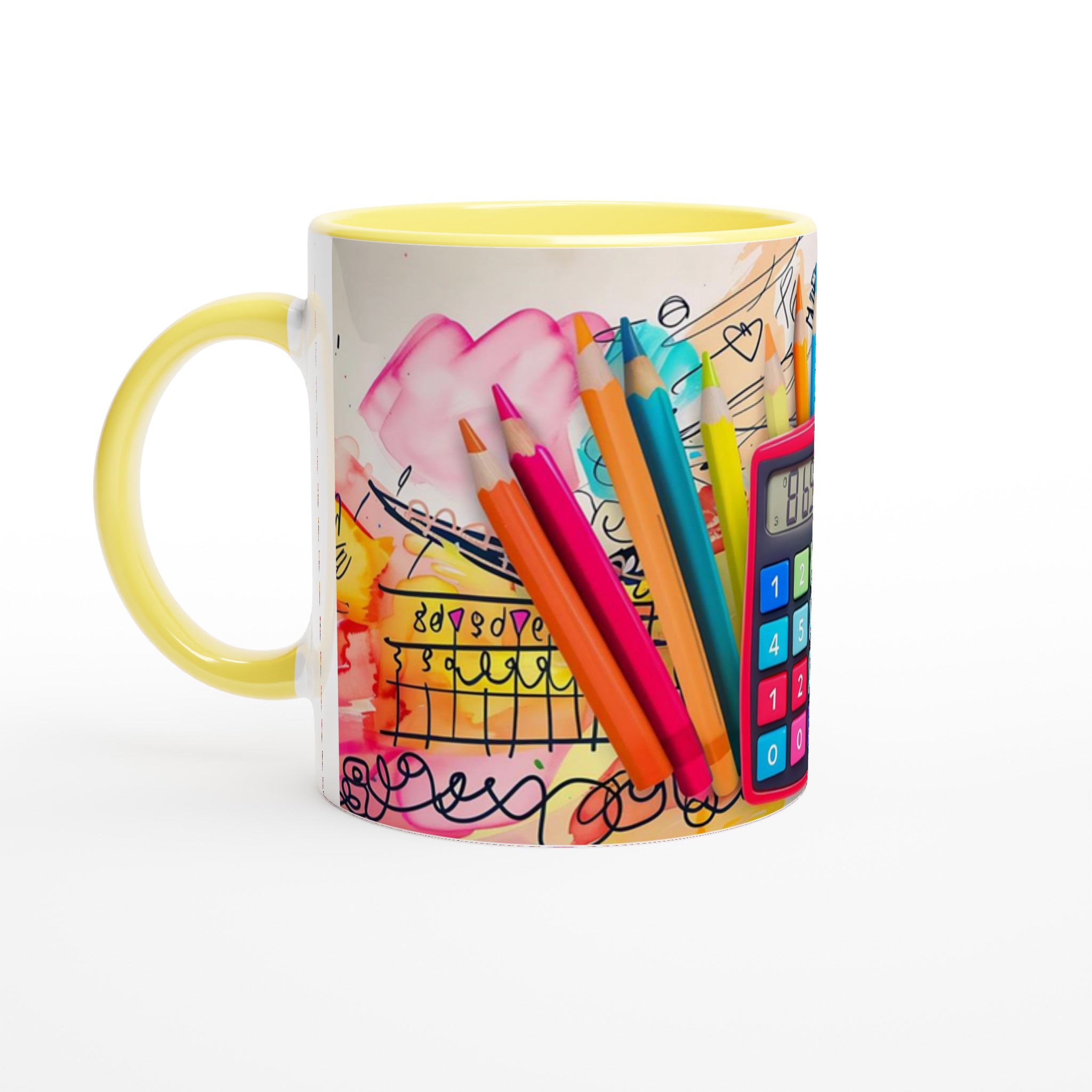 Kreativ Matte Mugg – Färgglad Design för Räknenörden eller Konstnären, Välj Bland Flera Färger 5 a47f2428-8b53-472d-b484-c40b1ce47865