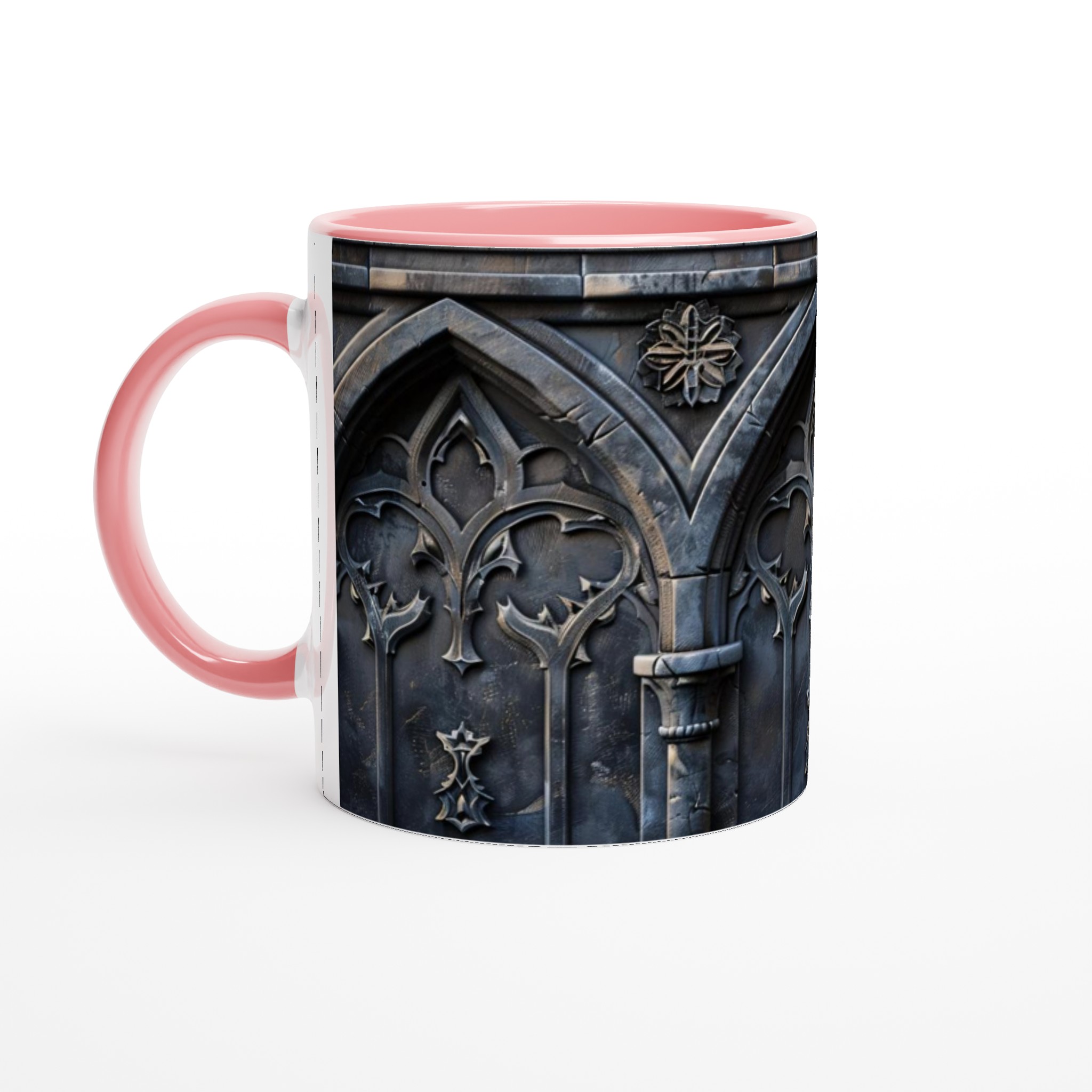 Gotisk Elegans: 11oz Keramisk Mugg med Ornamentik – Välj din Färg! 6 a4890dd9-dfa6-41bd-8d93-81dbb88255ff