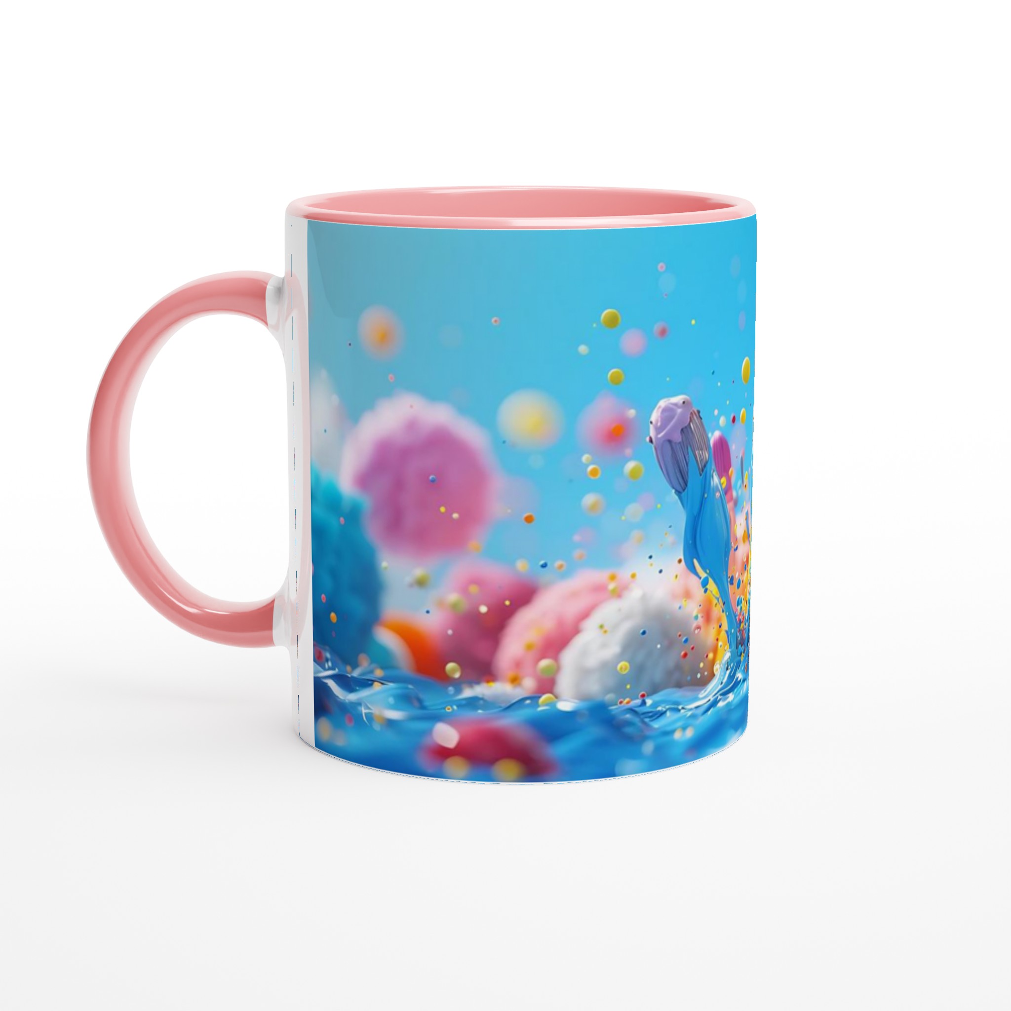Färgsprakande 11oz Keramisk Mugg – Lekfull Design i Sju Glada Nyanser 6 a49e34d7-7bb9-43e6-802a-8c40330fb0f0