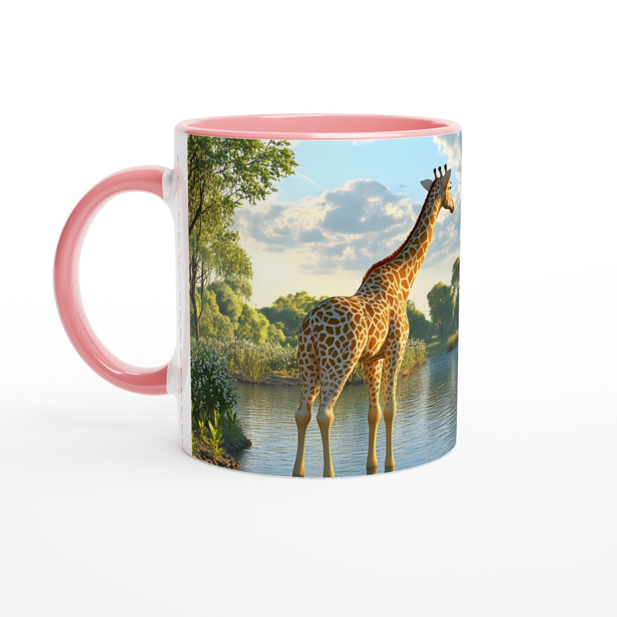 Giraffe i soluppgången – 11oz Keramikmugg med levande Safarimotiv 6 a4c46a0b-ce70-4827-b95f-ed5e75e95e45