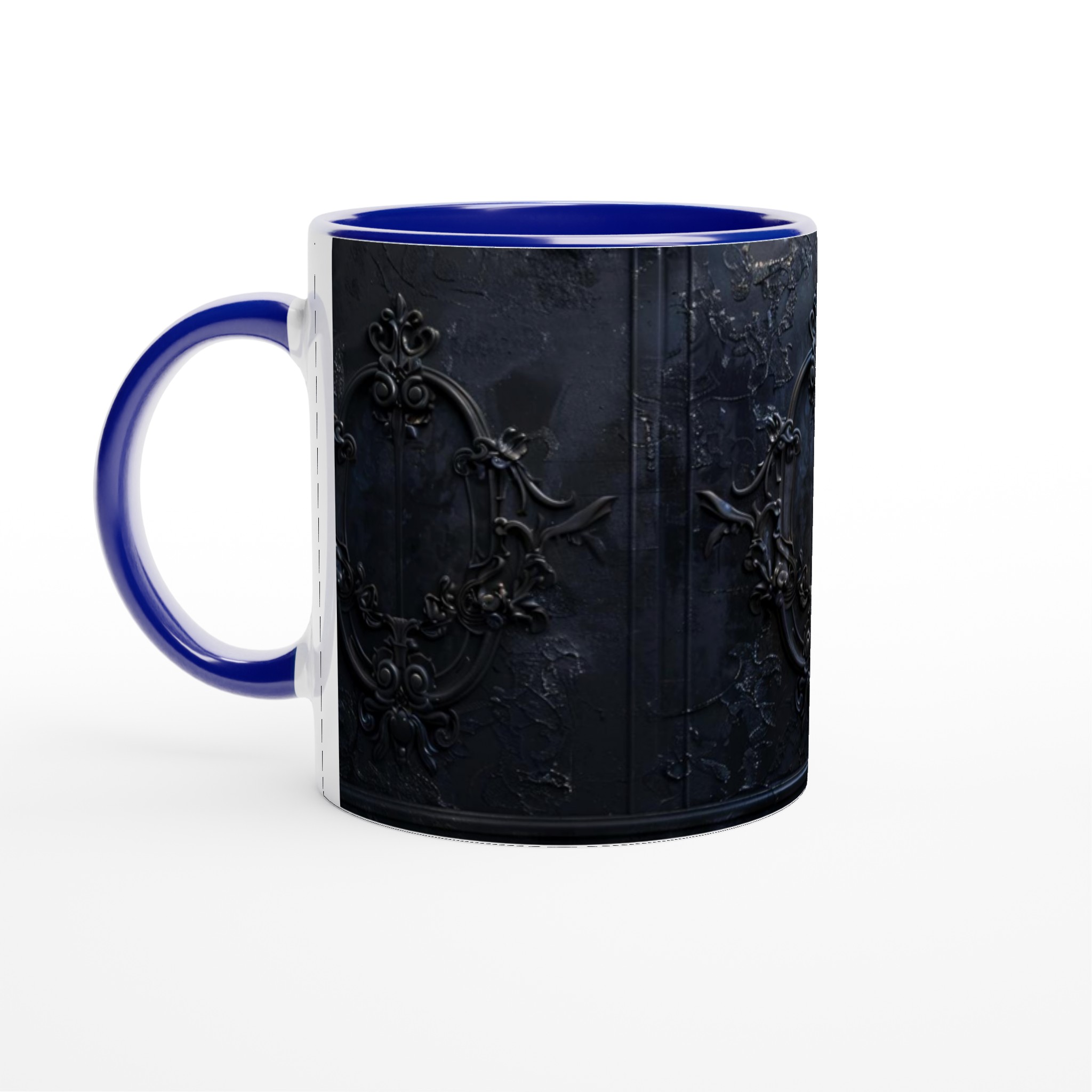 Barock Inramad Svart 11oz Keramikmugg - Skapa din drömdesign i en färg som sticker ut! 4 a4fb2013-efb3-4212-837e-3ac6681c0845