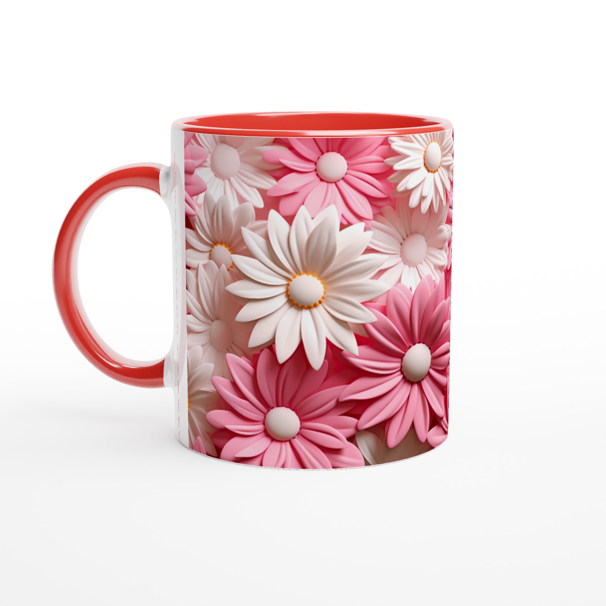 Blomstrande Daisy Kaffemugg – Charmig 11oz Keramikmugg i Romantiska Nyanser 2 a50645ca-d00c-4bc4-8b61-84ee2d9f4421
