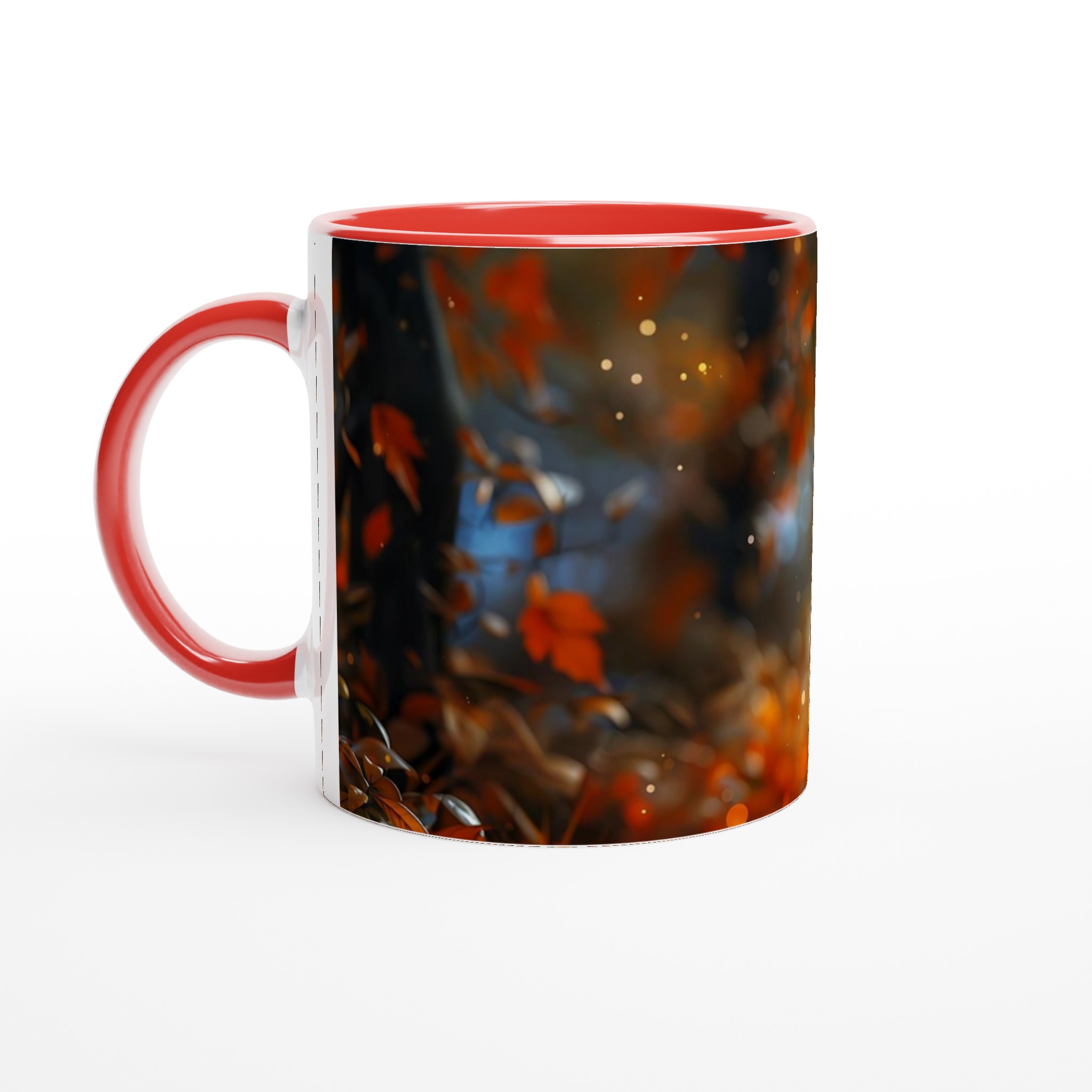Mysterisk Katteräv Mugg - 11oz Keramikmugg i ditt val av 7 färger 2 a59ada55-2ee9-4cd3-a320-f6aabf282508