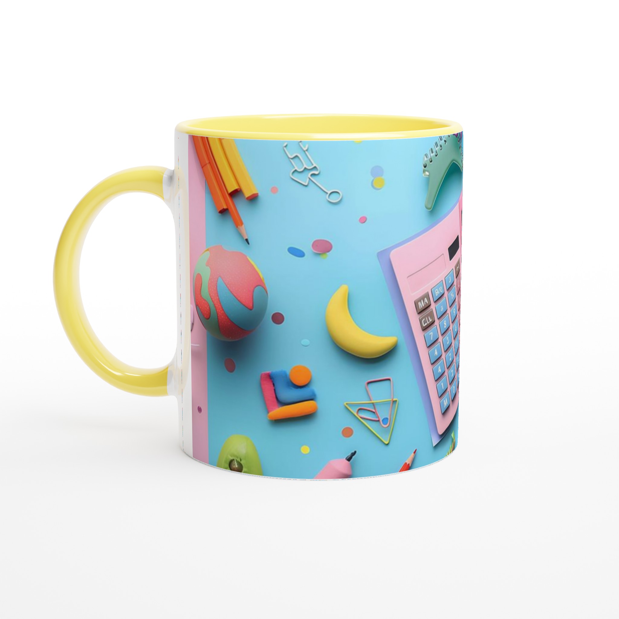 Mångfärgad 11oz Keramikmugg – En Explosion av Glädje och Färg för Ditt Kaffe! 5 a60ef0fe-b6e4-4492-b929-70bddb052f53