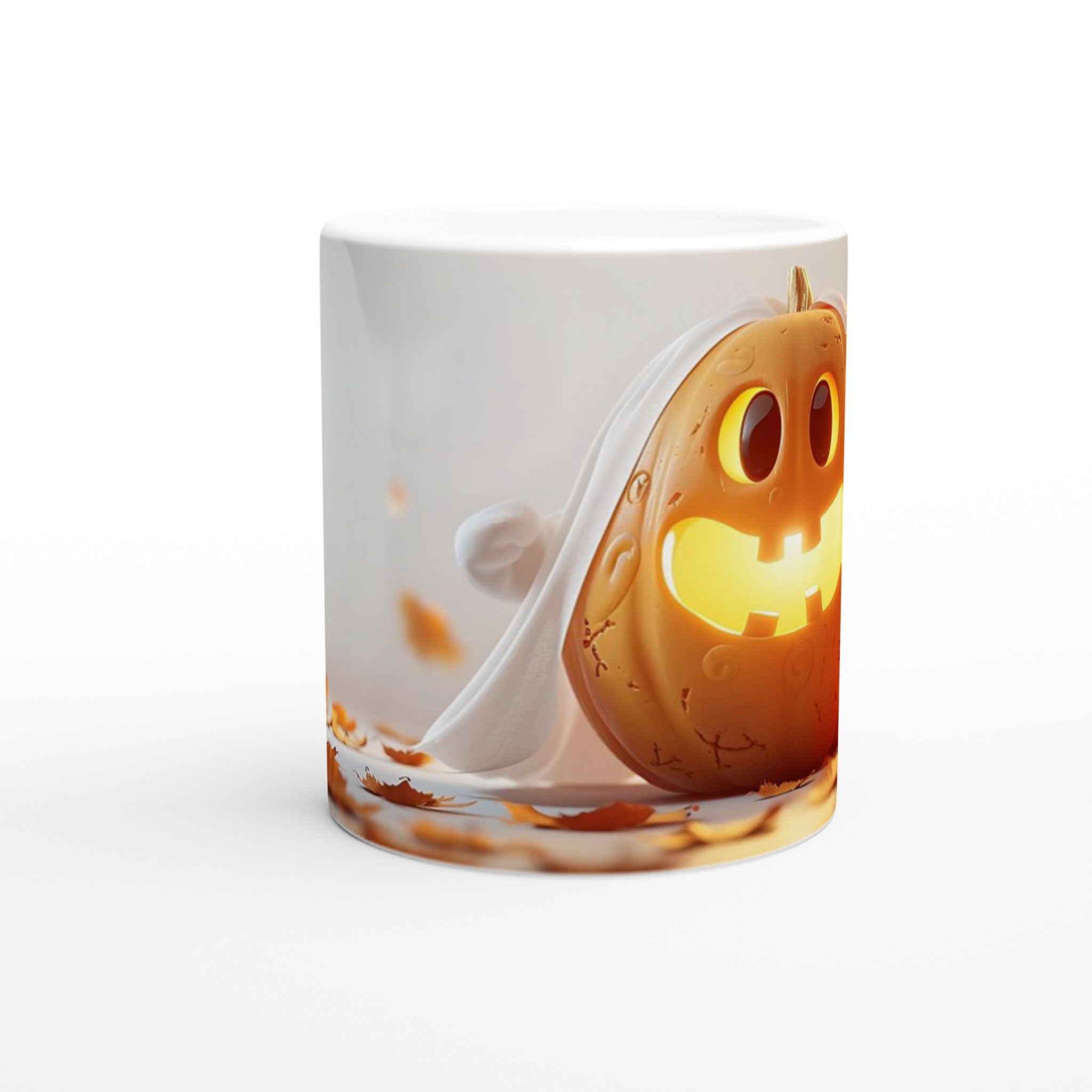 Lystig Halloween Pumpa Mugg – Personlig Keramisk Mugg för Mysiga Stunder, Välj bland 7 Färger! 8 a61128ea-25a9-47d7-a996-96a91cb0f804