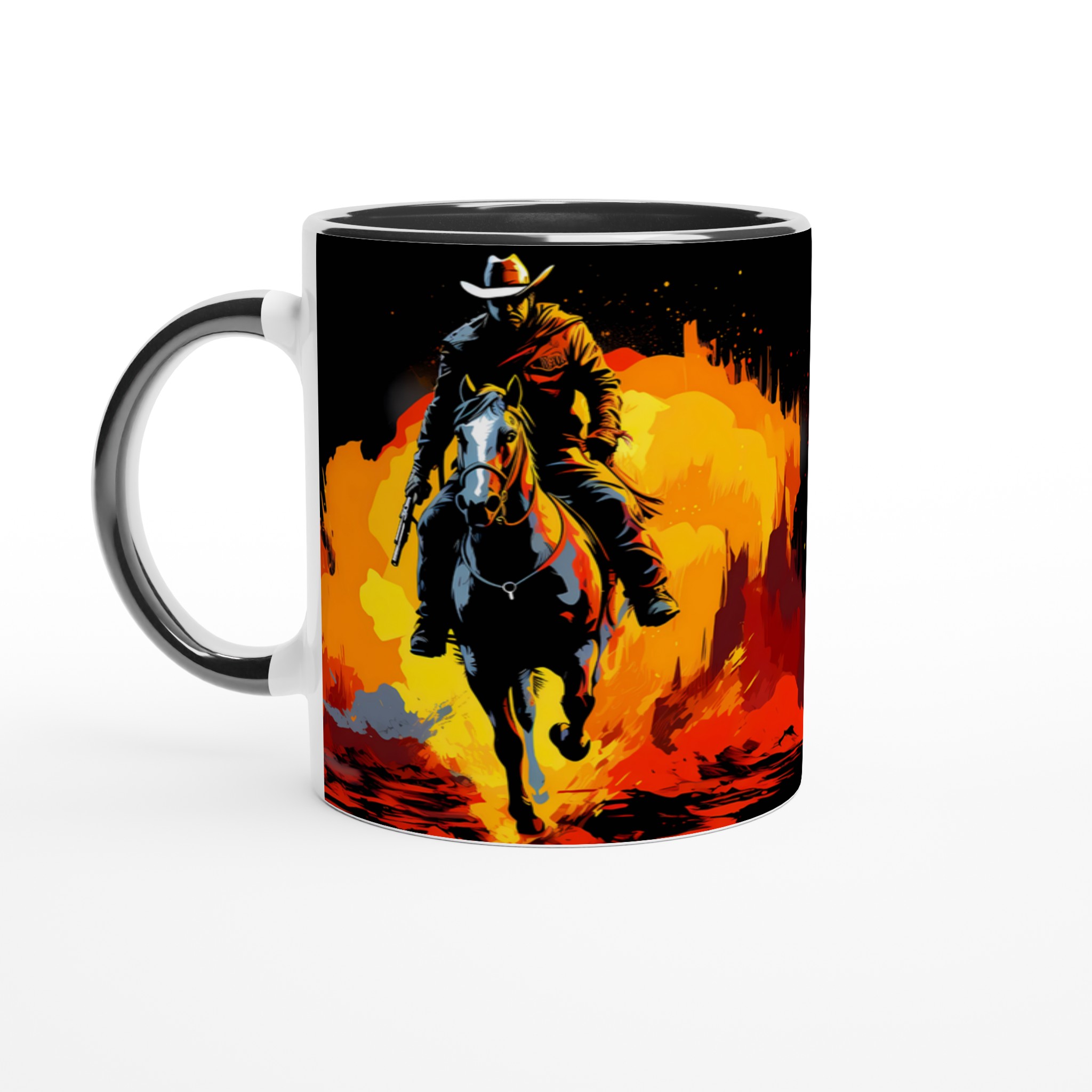 Wild West Firestorm Mugg – Keramisk 11 oz med kraftfullt motiv & färgval 7 a6844aff-5e35-4f72-b85d-8db628008fd4