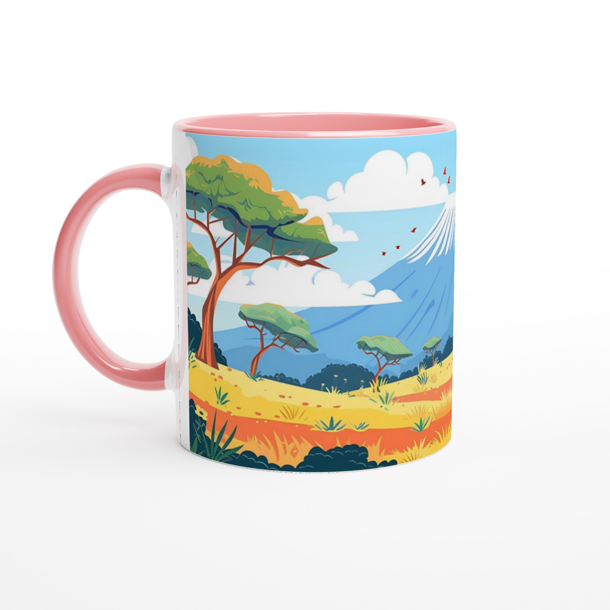 Mt. Fuji Solnedgång Keramisk Mugg – Konstfull Design i Flera Färger 6 a685f1b0-bd82-48ff-9772-976836506c90