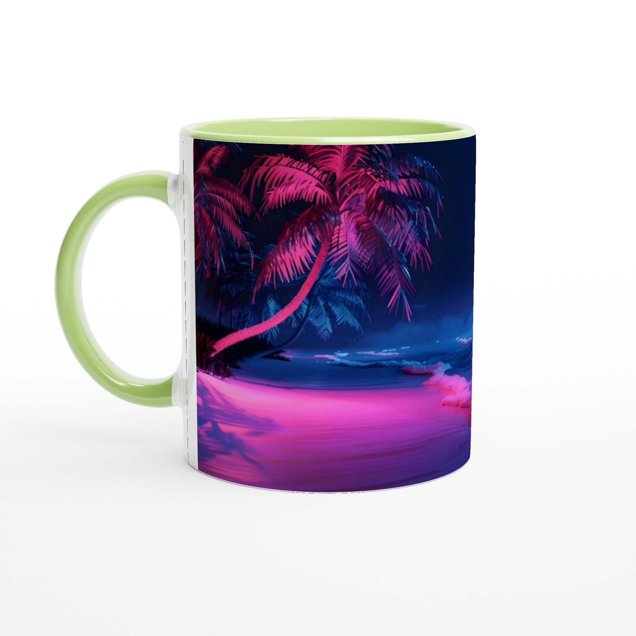 Neon Beach Dream Keramikmugg – 11oz Vibrant Tropisk Natt 7 a68eeef4-82e6-4f47-8e5c-ca5a6f1e74a3