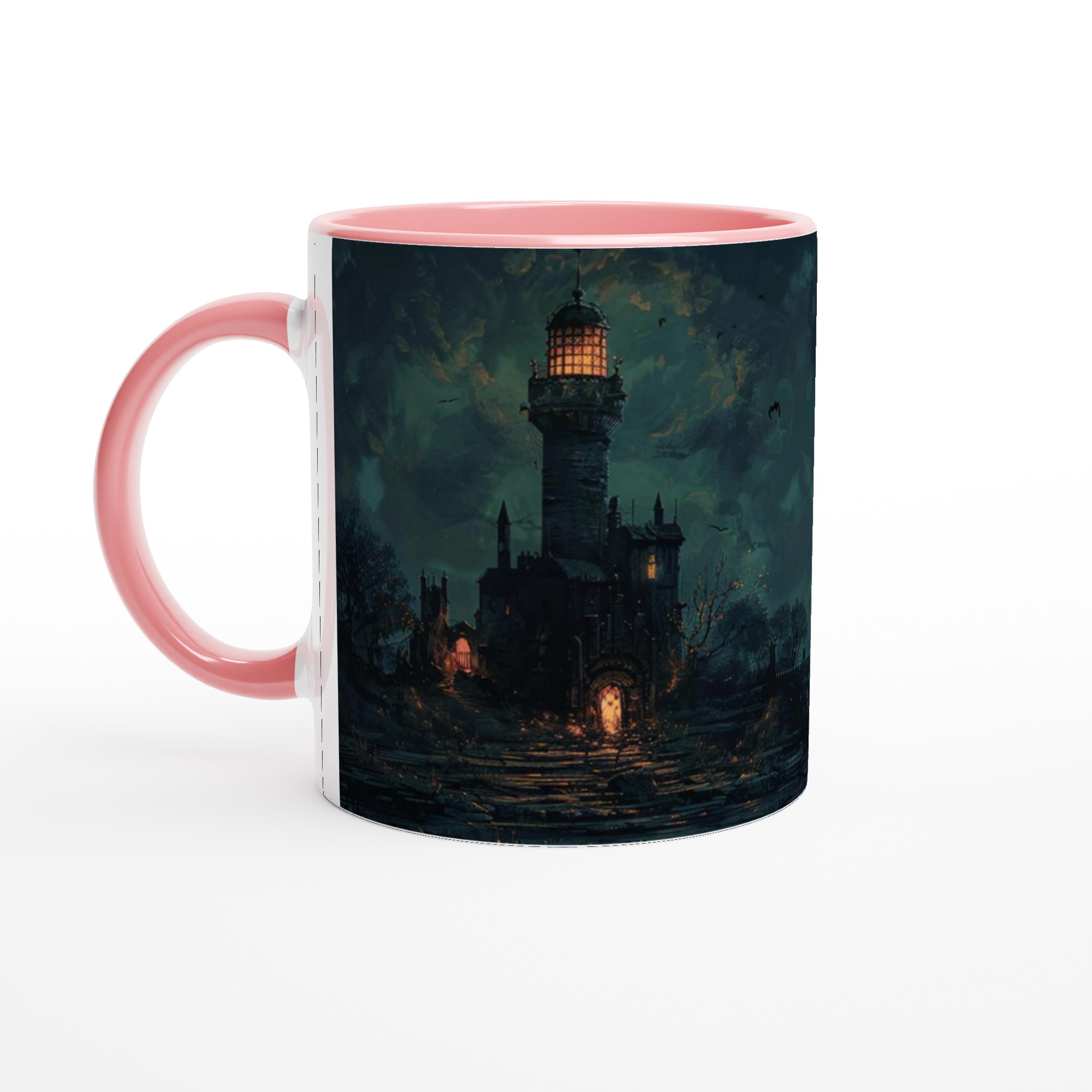 Mystisk Månnatt 11oz Keramisk Mugg – Drömsk Gotisk Design i Ditt Val av Färg 6 a6ca380b-a790-4138-9fa9-8c2eb270be09