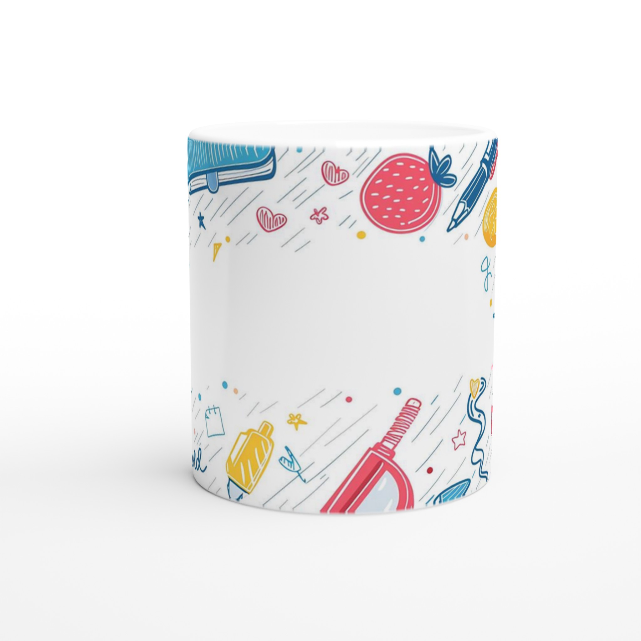 Kreativ Design Mugg – Livfull Skiss & Doodle Konst Keramisk Kaffemugg i Ditt Val av Färg 8 a72b6917-8ea8-49bc-83c6-b3a38e3b7de6