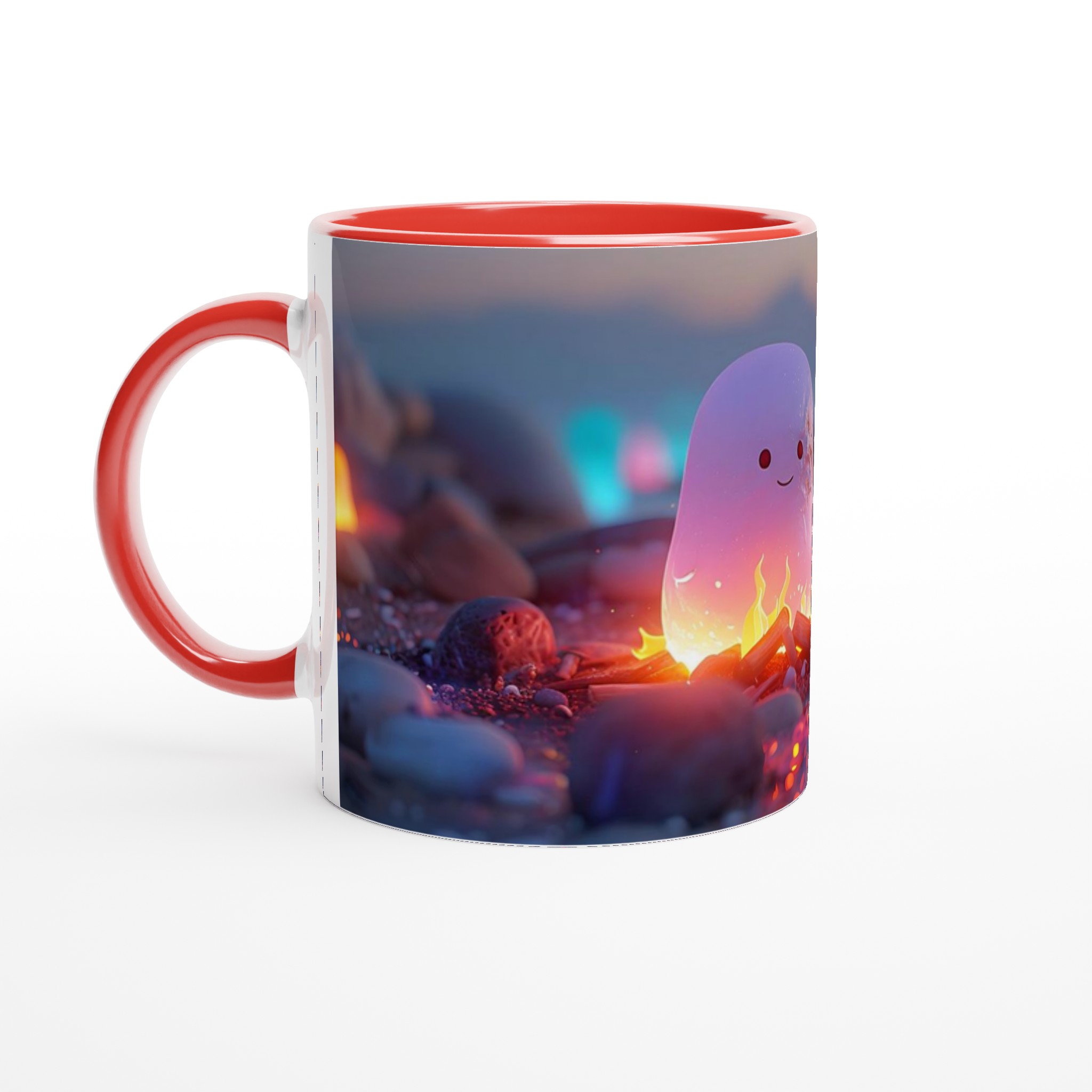 Magiska Eldsjälen Keramisk Mugg – 11 oz Vit Mugg med Glödande Motiv 2 a763f906-63b3-40c6-a63f-a80af1ae5783