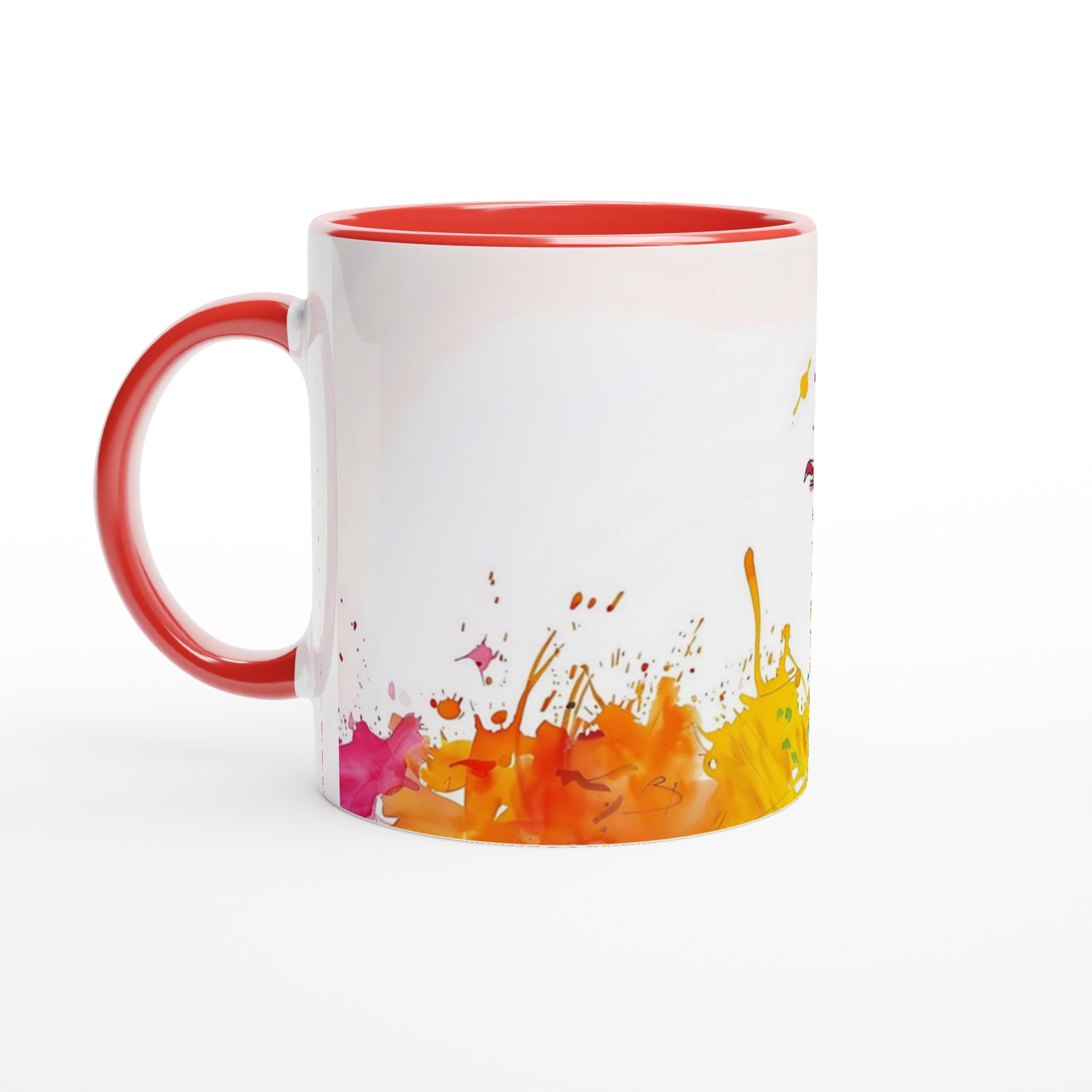 Glädjefull Keramikmugg med Lekfullt Motiv – 11 oz i Livliga Färger 2 a7a5dee5-cc76-49f3-b075-effc42db8db7