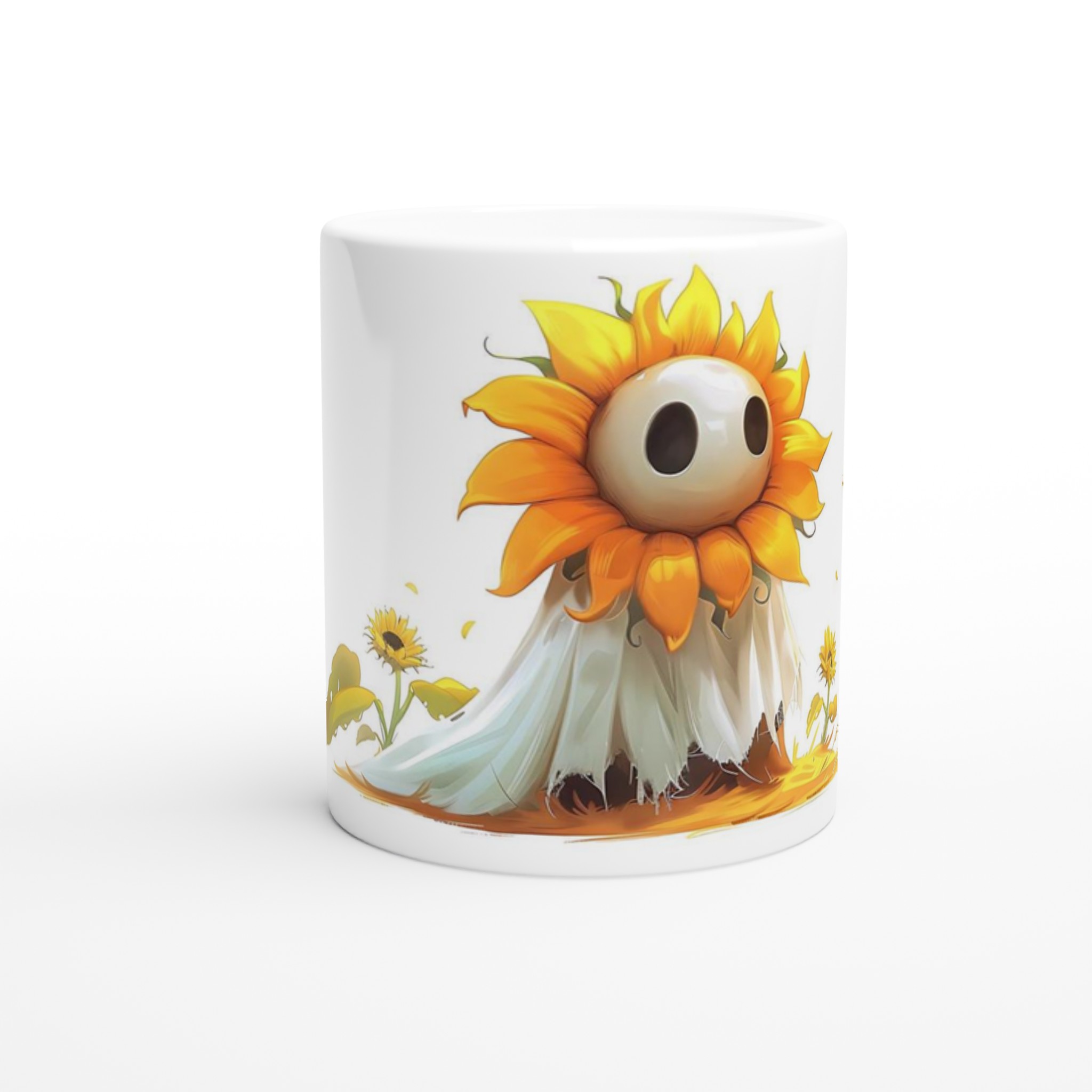 Solsäker Spökkompis Keramikmugg – Charmig 11oz Kaffemugg i Ditt Val av Färg 8 a8015aca-468c-4bc5-a200-395aad787b8a