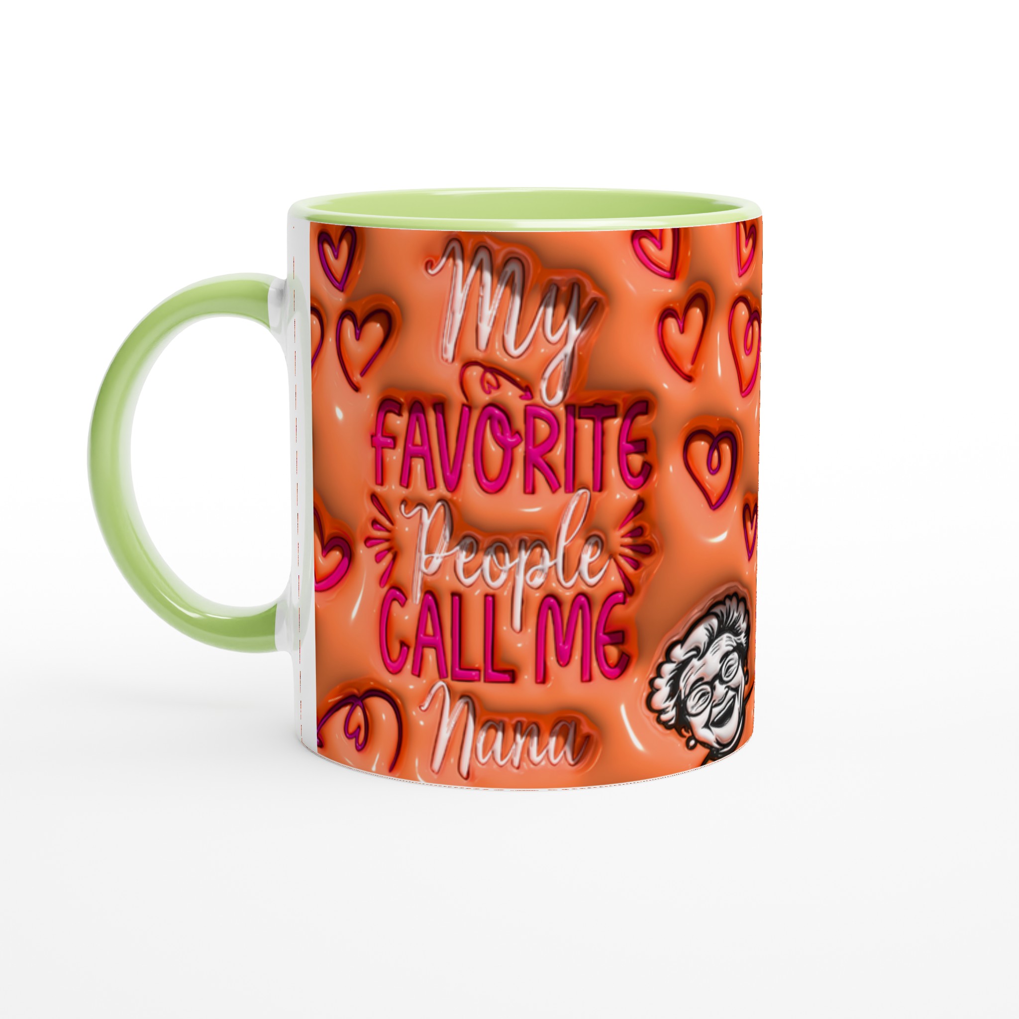 Min Favoritmugg: "My Favorite People Call Me Nana" Keramikmugg – En hjärtlig present till mormor/farmor 3 a827bc9d-c87f-433a-8cc8-7e970fb3a5f3