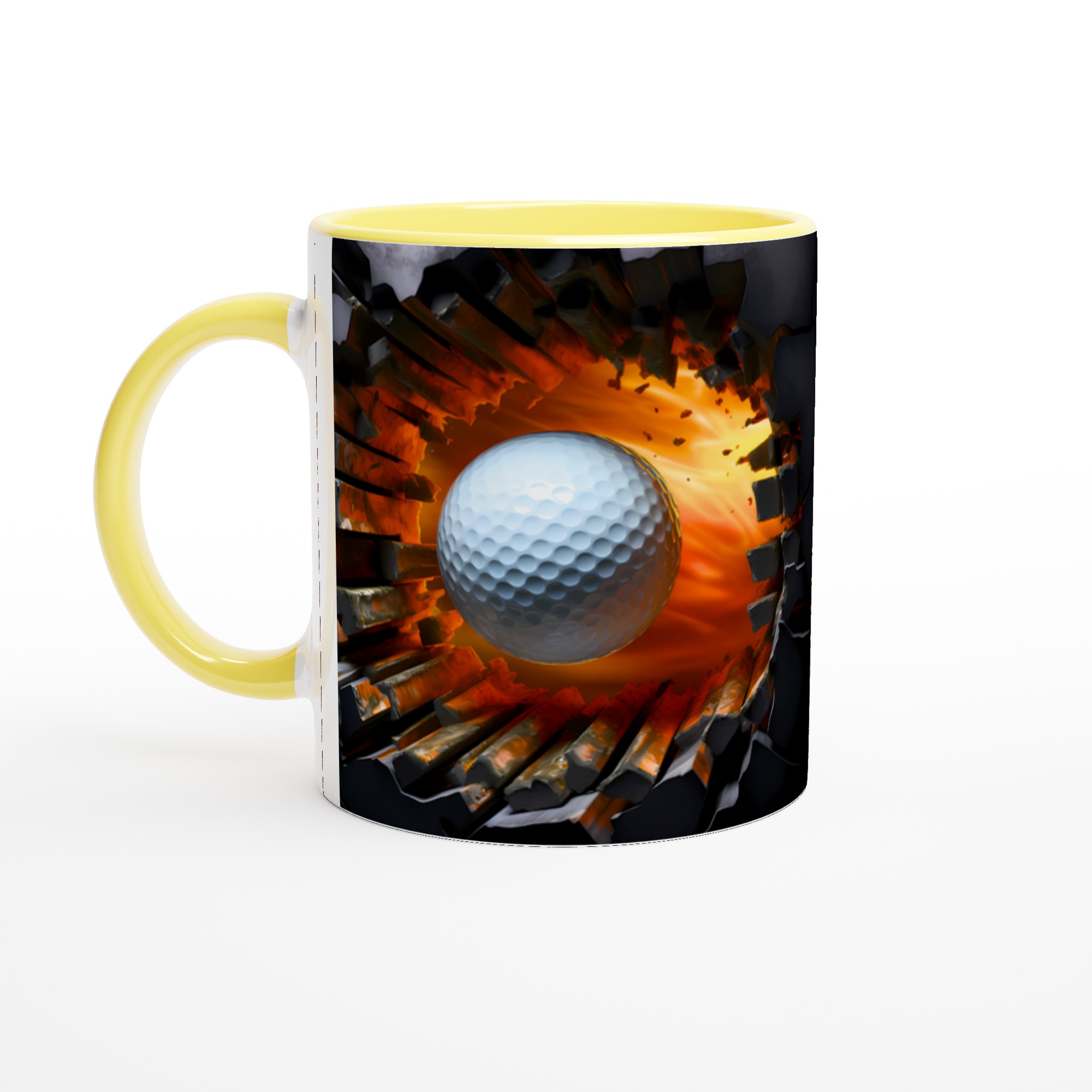 Energisk Golfboll Keramisk Mugg - Din 11oz Favorit i Flera Färgval 5 a84d4747-dfb5-475e-822f-cf8be8af8650
