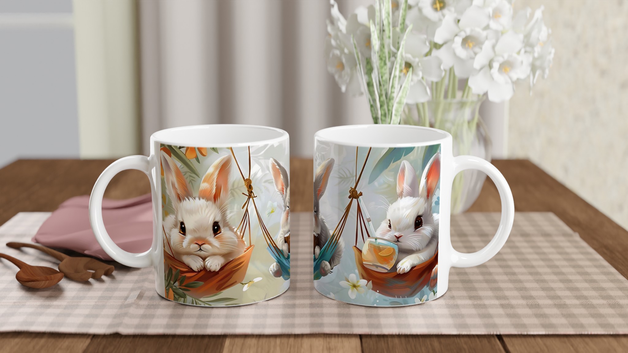 Mysiga Kaninmuggar – 11oz Keramikmugg i Valfri Färg för En Extra Gullig Kaffestund 10 a8540d5d-5934-4a18-96d6-1947f78526c0