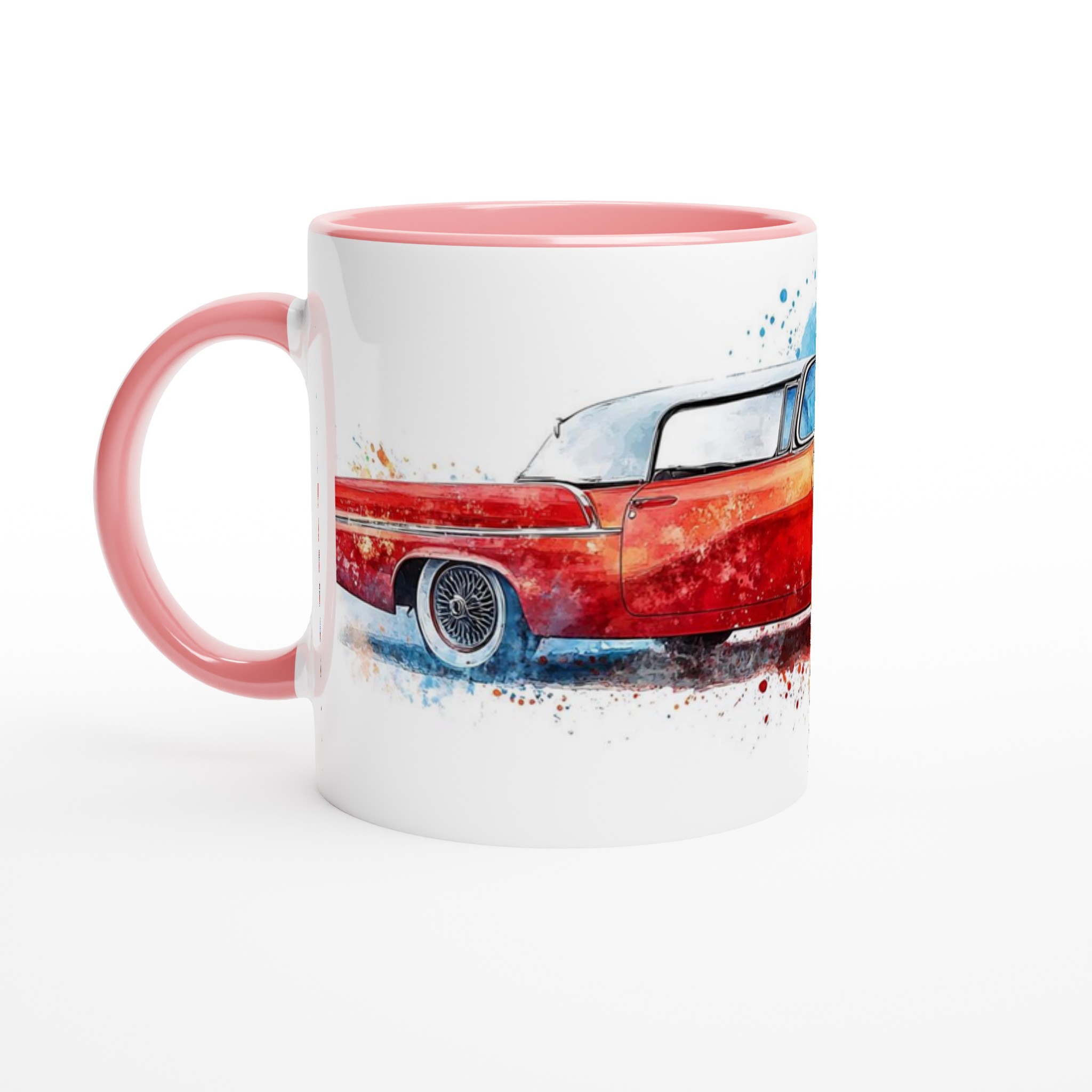 Retro Road Trip: Konstnärlig Klassiker Mugg – Välj din Färg för en Personlig Touch! 4 a8640f0a-a1d6-4caf-82c3-da21a55bff22